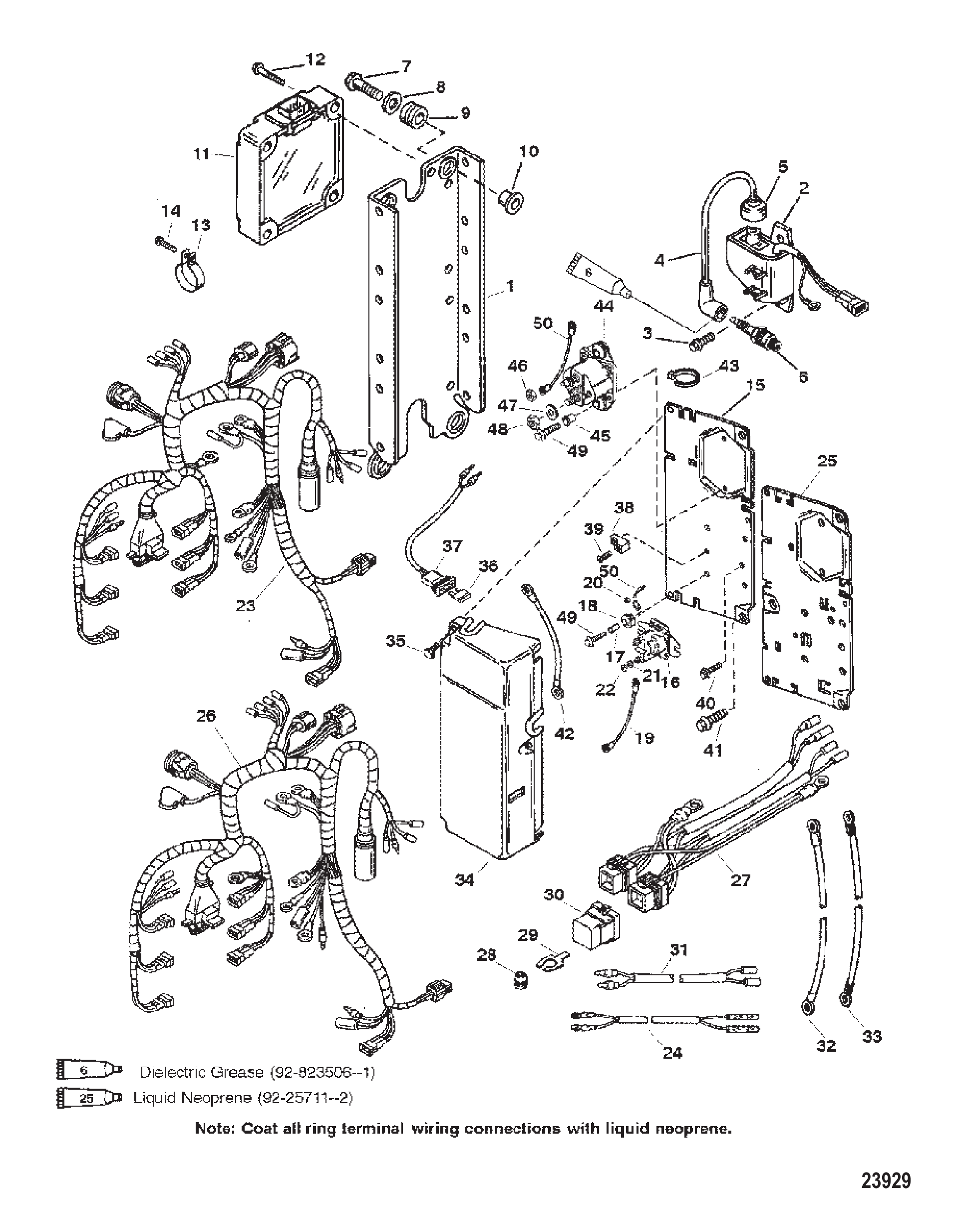 ELECTRICAL (S/N:0G129222-0G303045 NON SEAPRO/MARATHON)