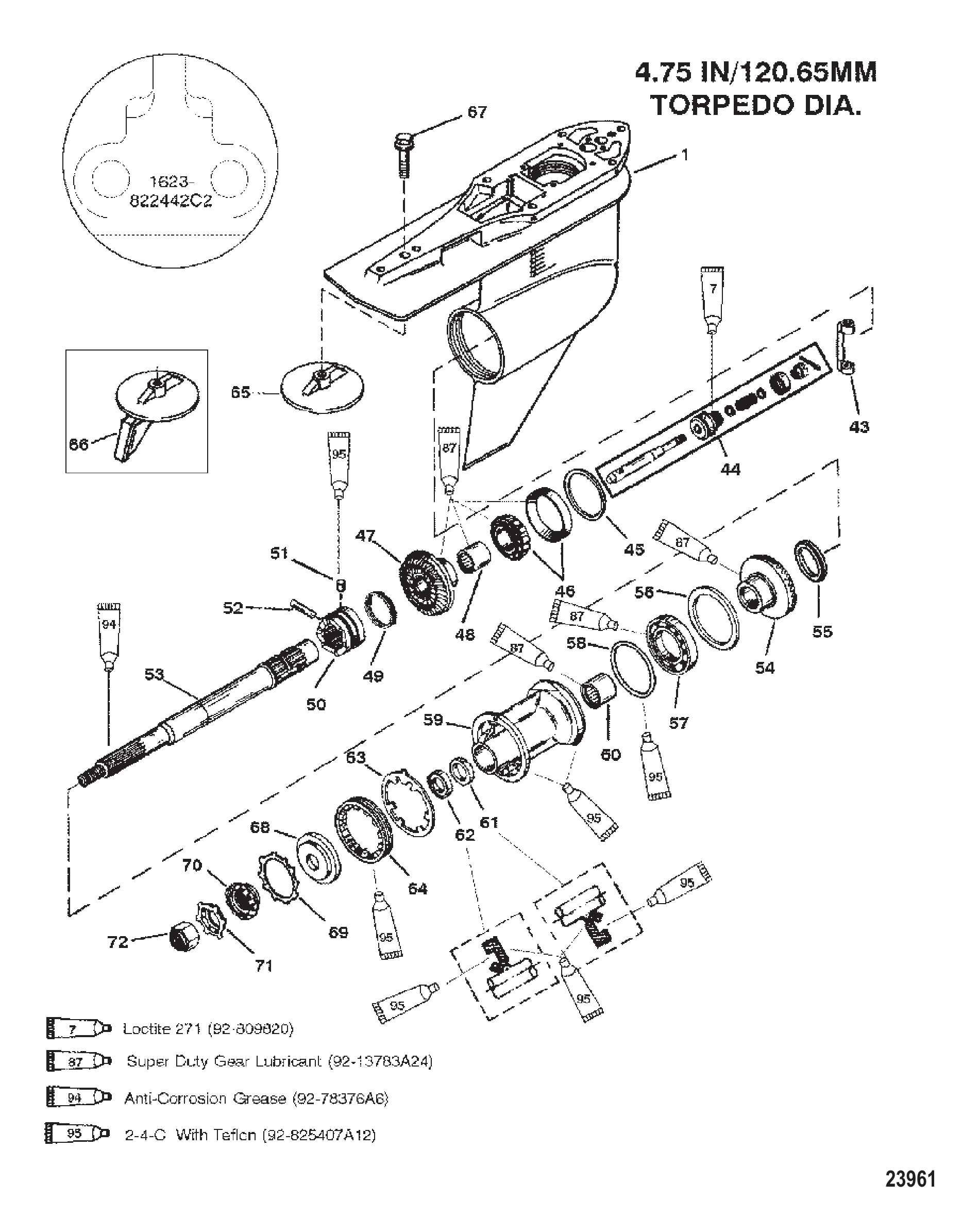 G./HSG (PROP-STD-S/N-0G437999 &amp; BELOW-1623-822442C2