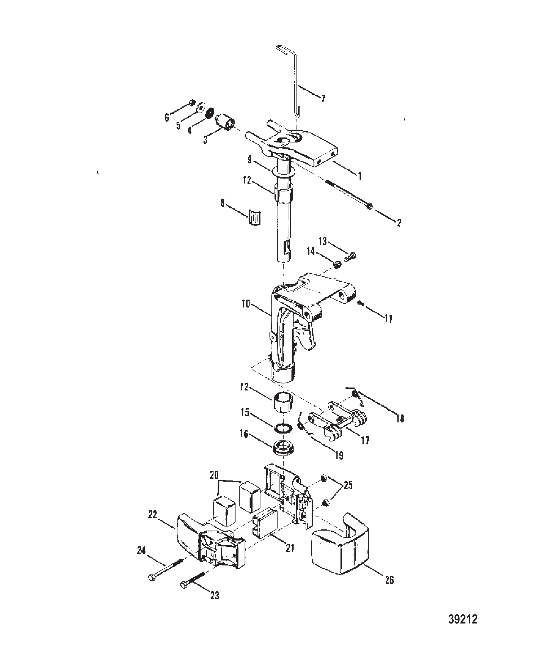 旋转支架总成 Swivel Bracket Assembly