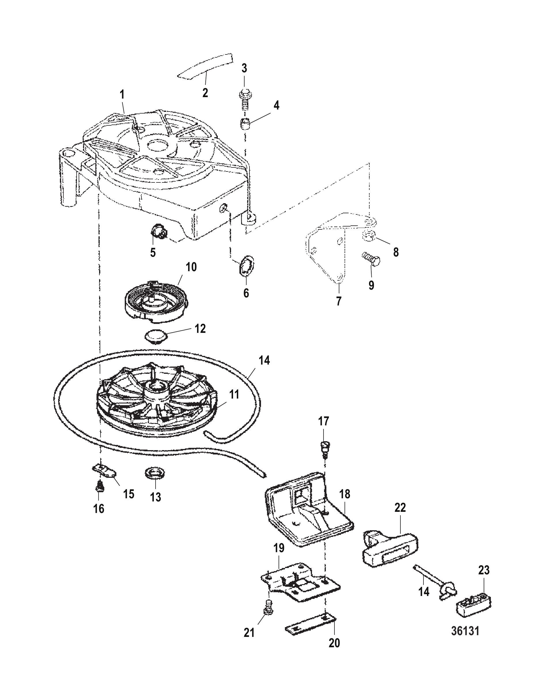 STARTER REWIND COMPONENTS