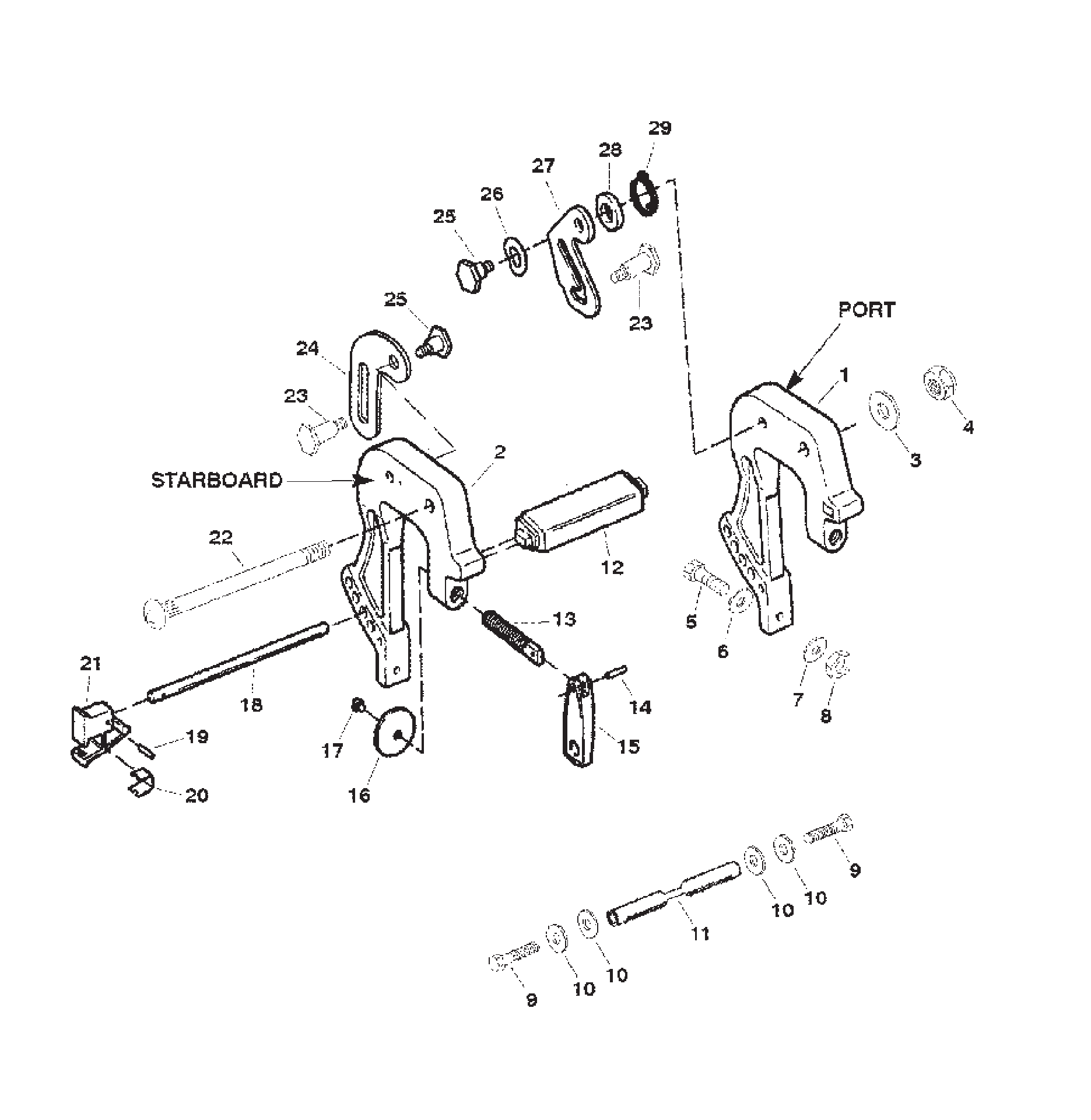 夹紧支架 CLAMP BRACKETS