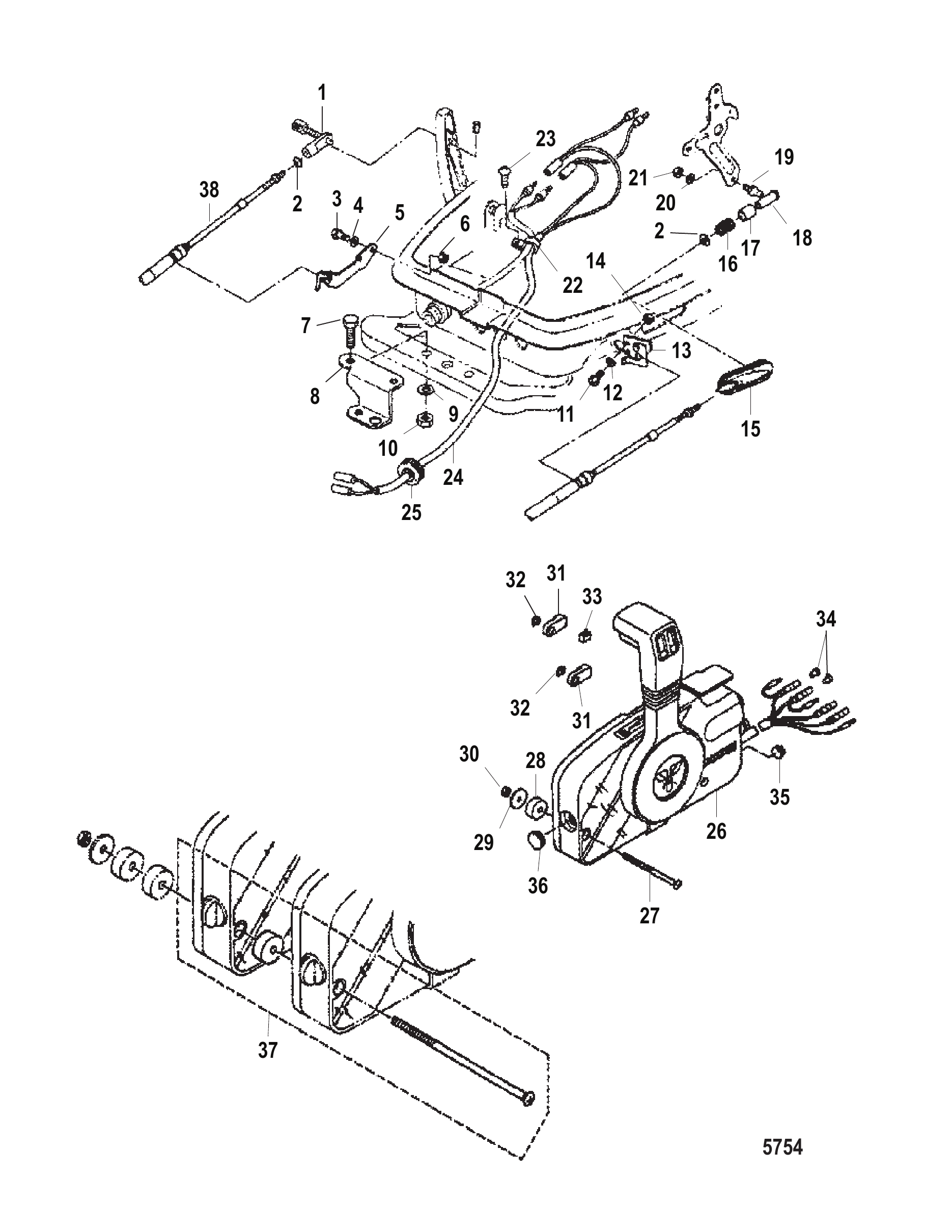 Remote Control Attaching Kit