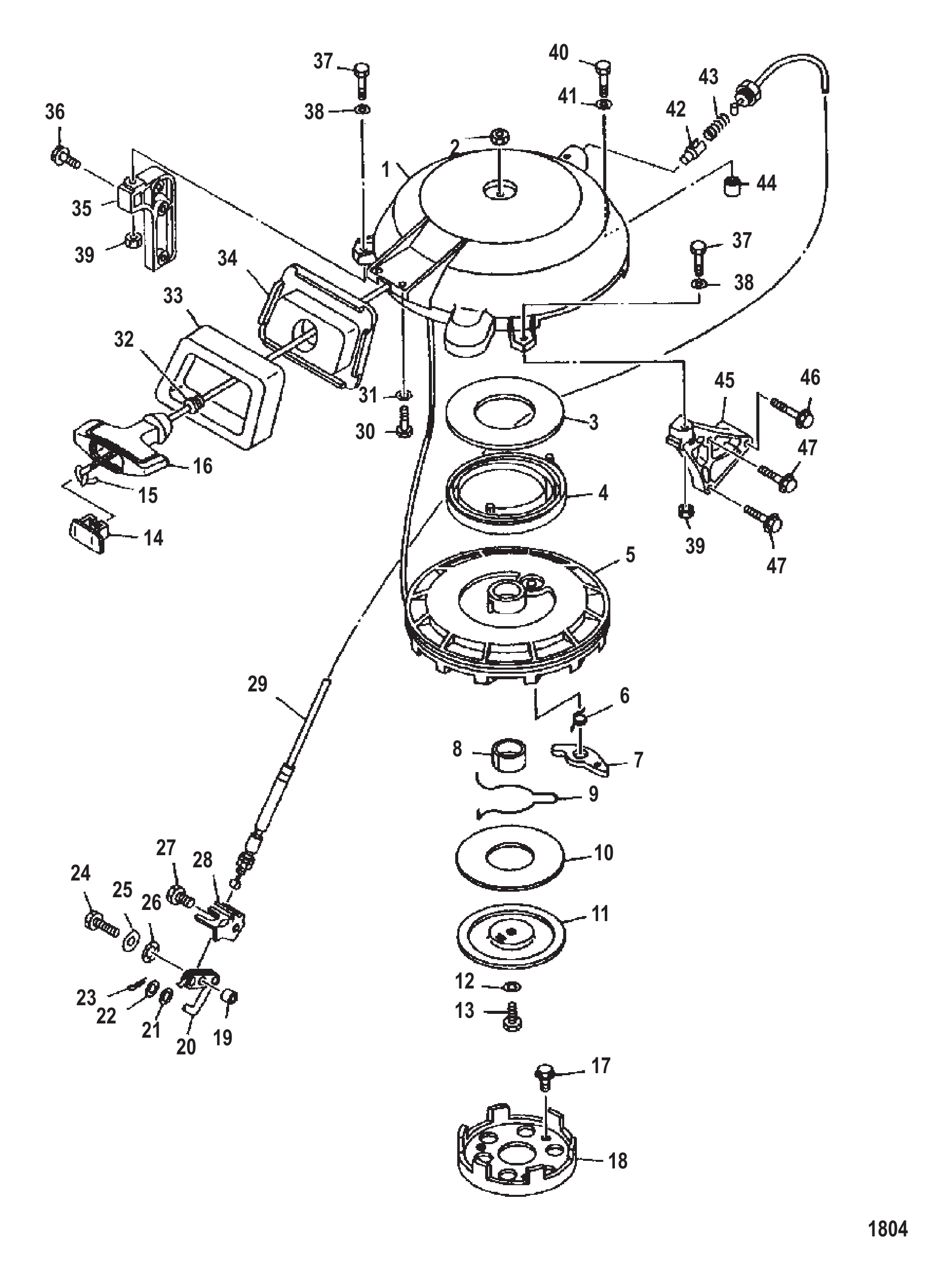 起动机总成 STARTER ASSEMBLY