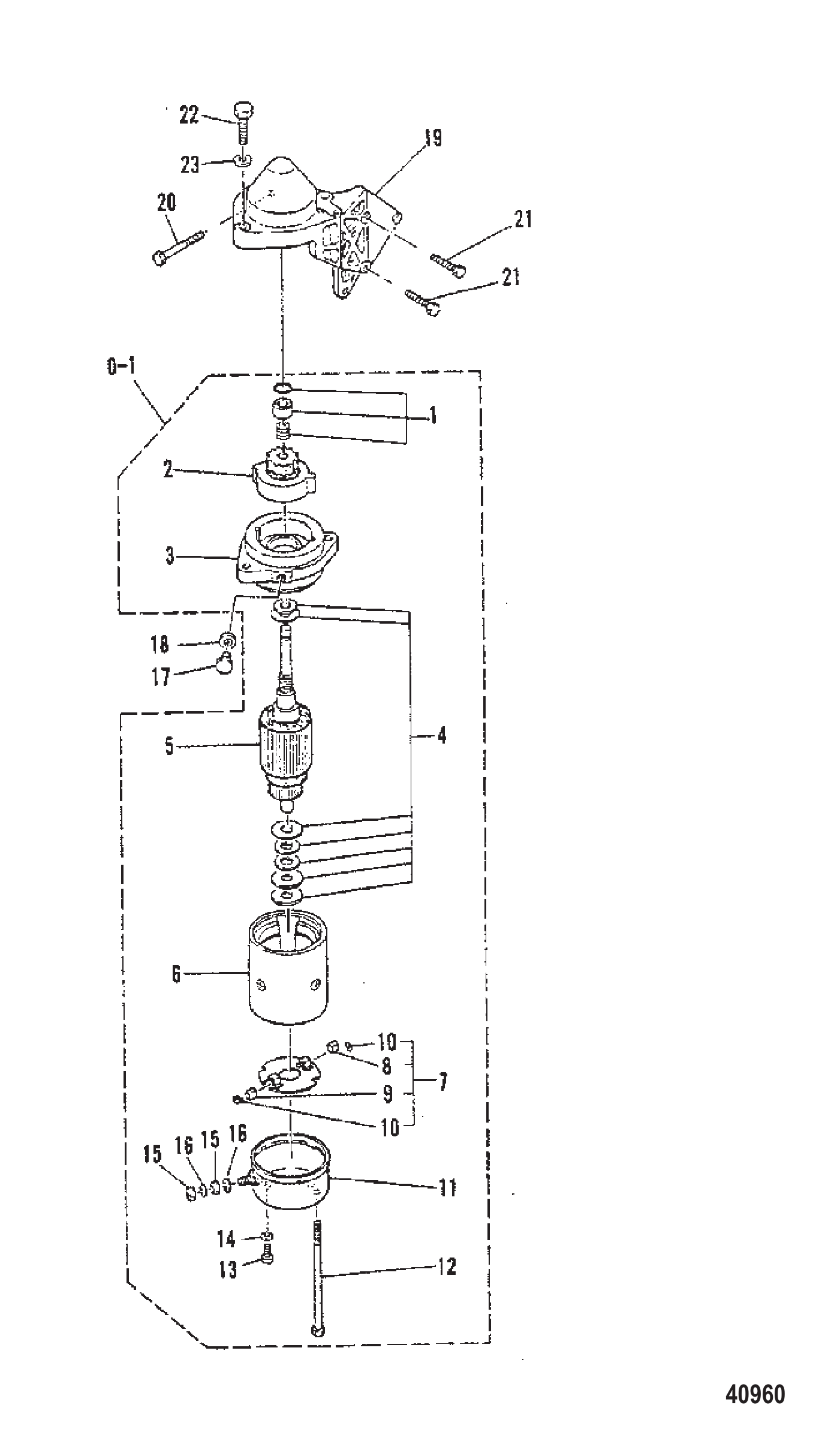电启动电机(E-251105/EL-552120及以下) ELECTRIC START MOTOR (E-251105/EL-552120 and Below)
