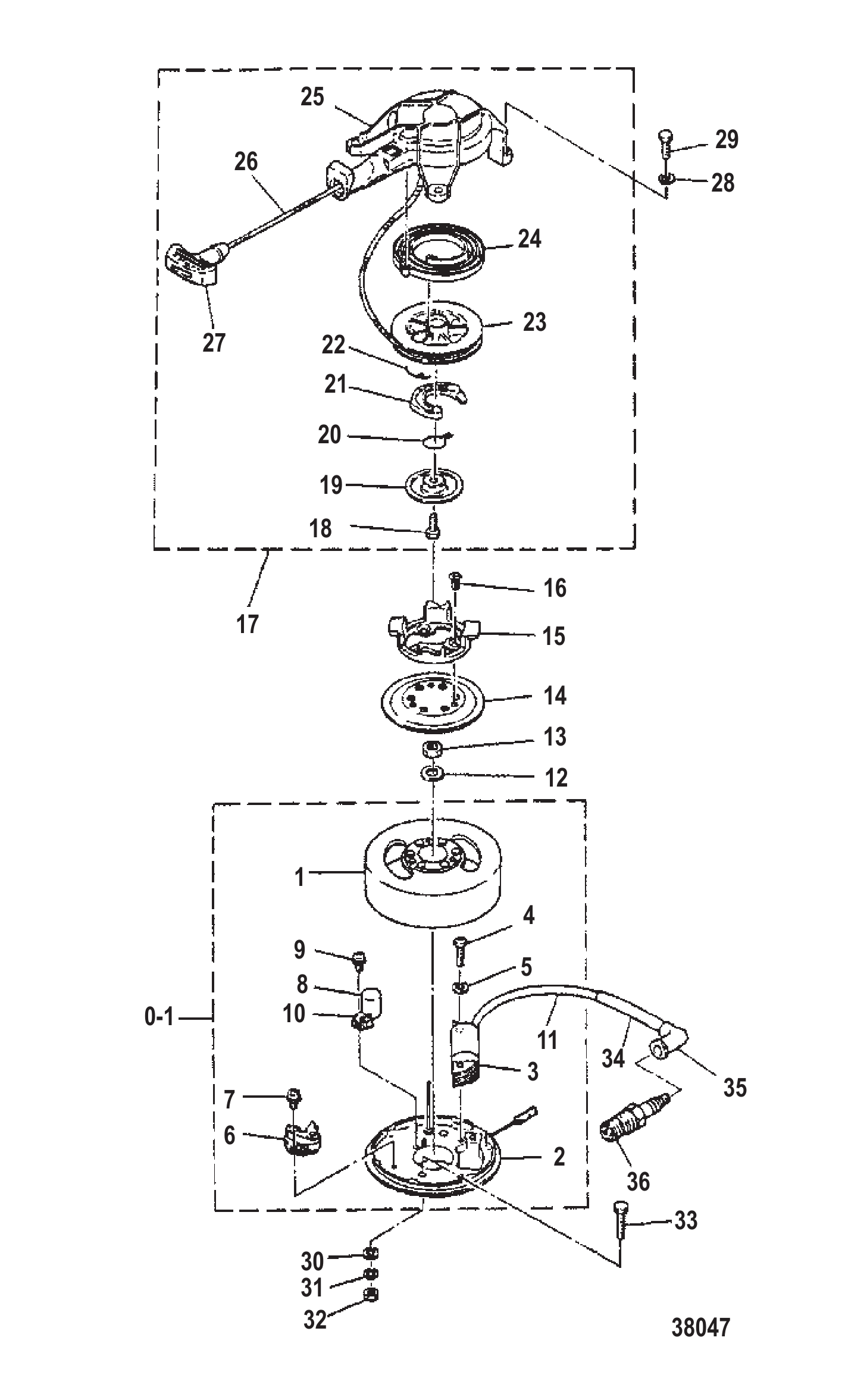飞轮磁电机与启动器 FLYWHEEL MAGNETO AND STARTER