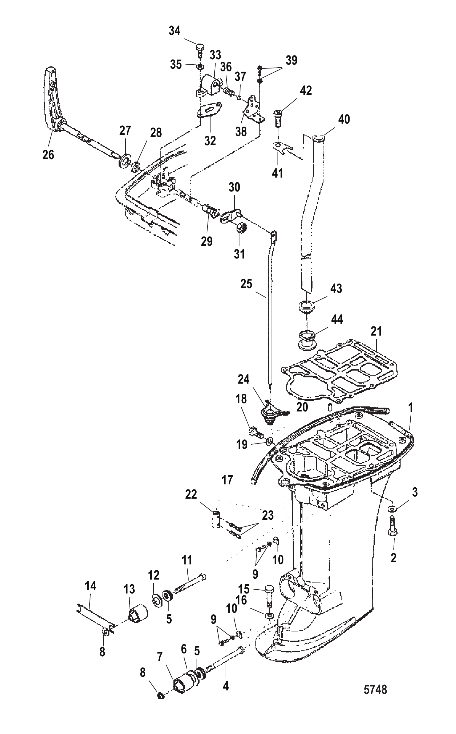 驱动轴壳体 Drive Shaft Housing