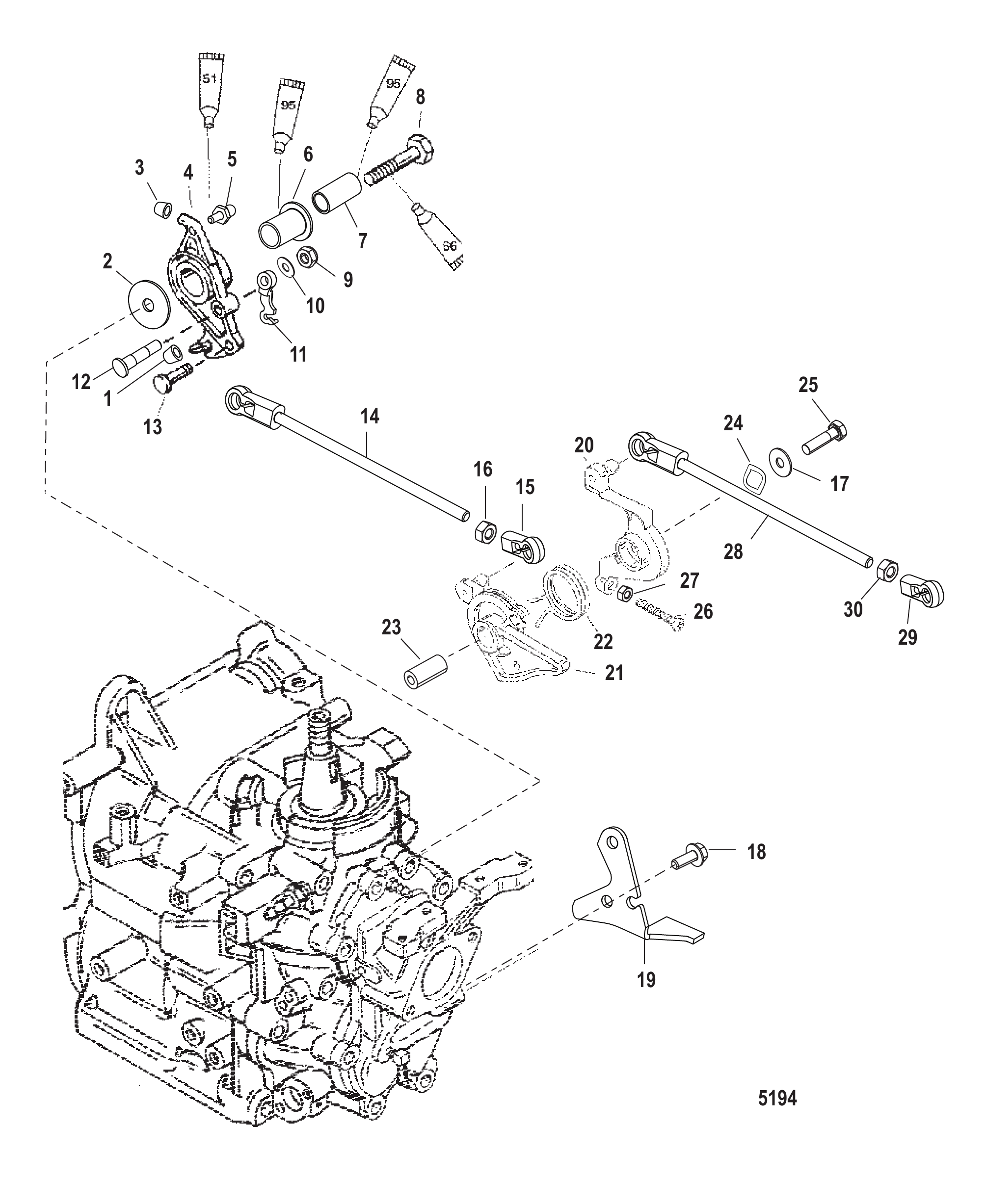 节气门联动装置 Throttle Linkage
