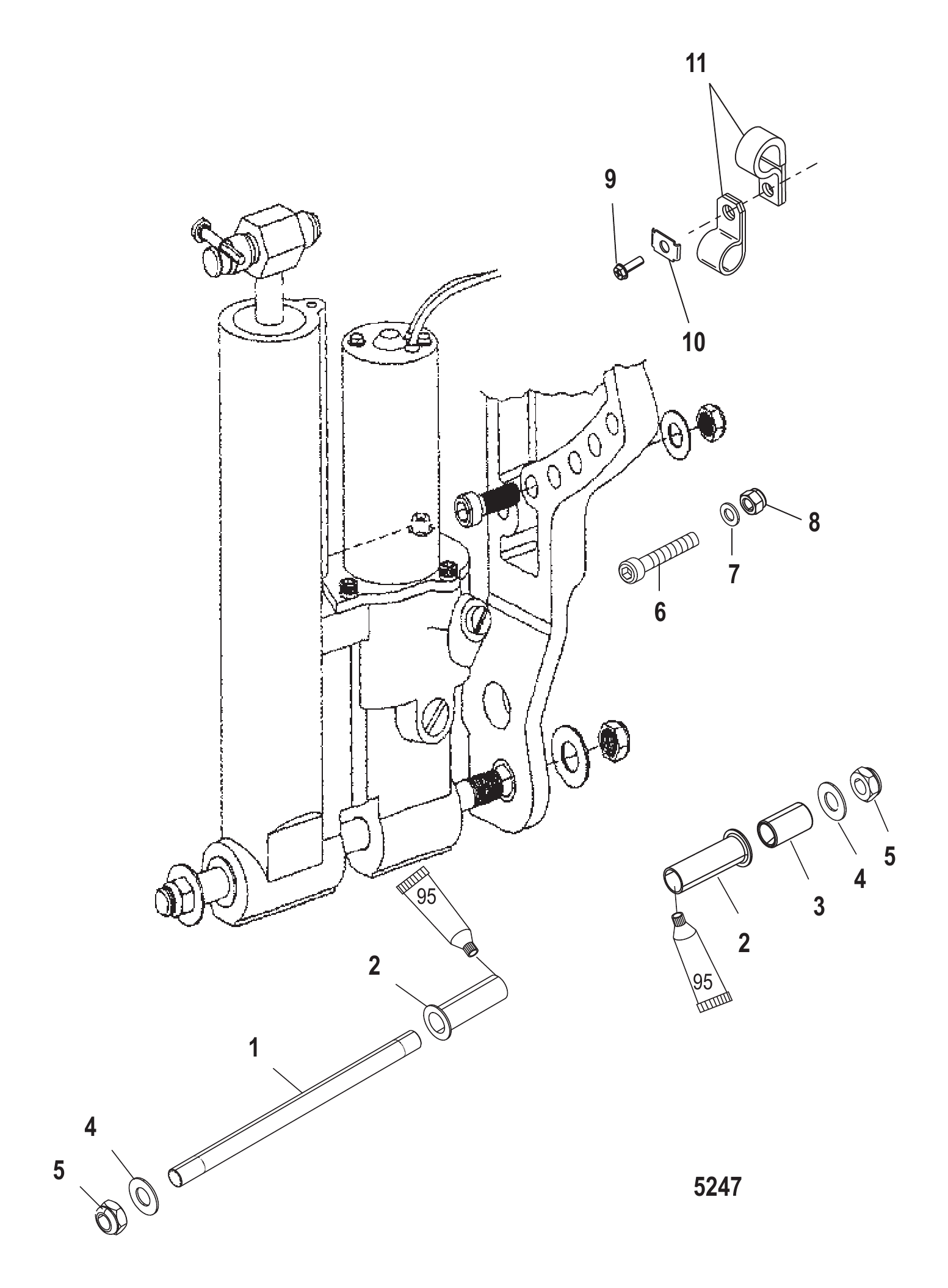 动力调整安装 POWER TRIM MOUNTING
