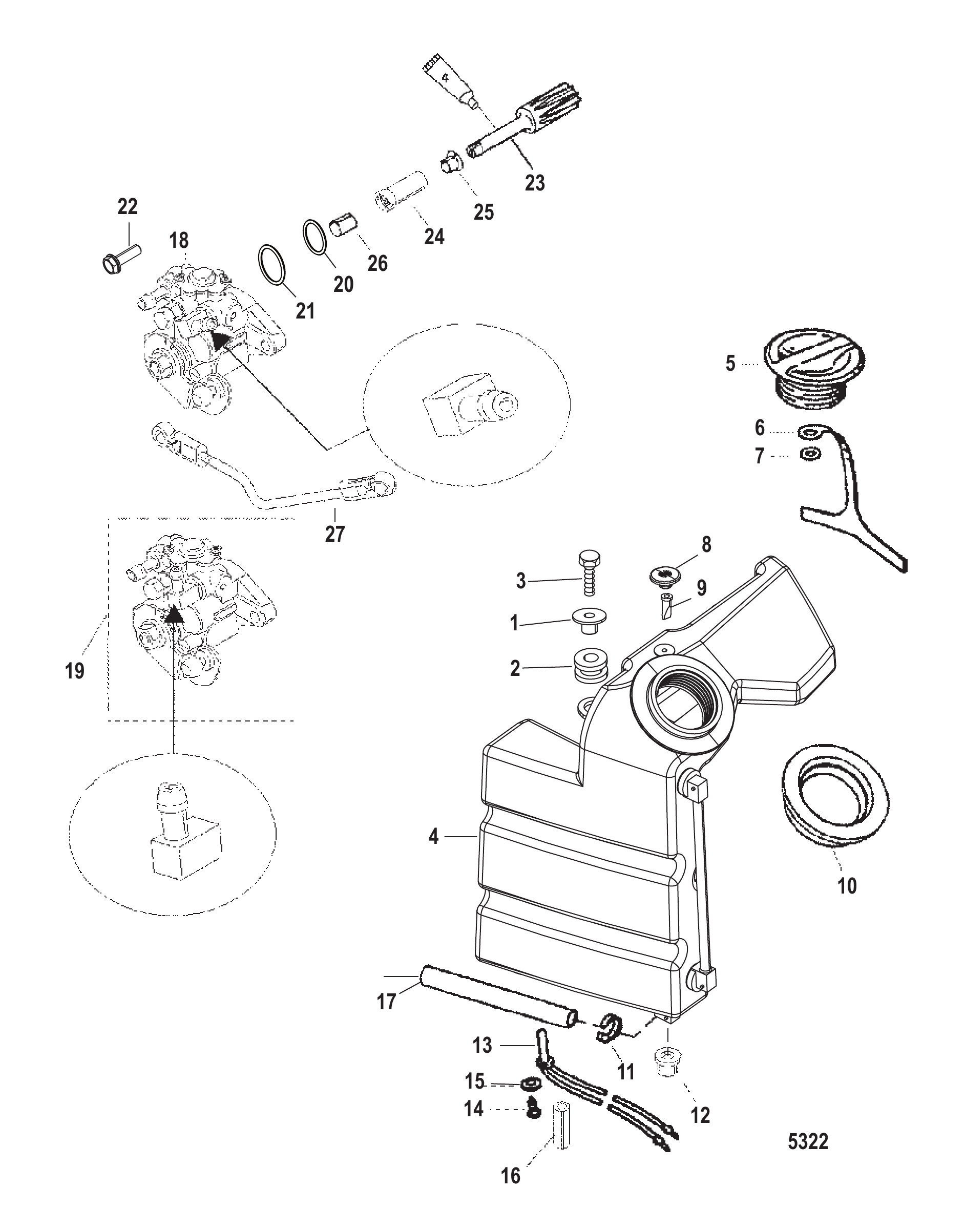 机油喷射组件 Oil Injection Components