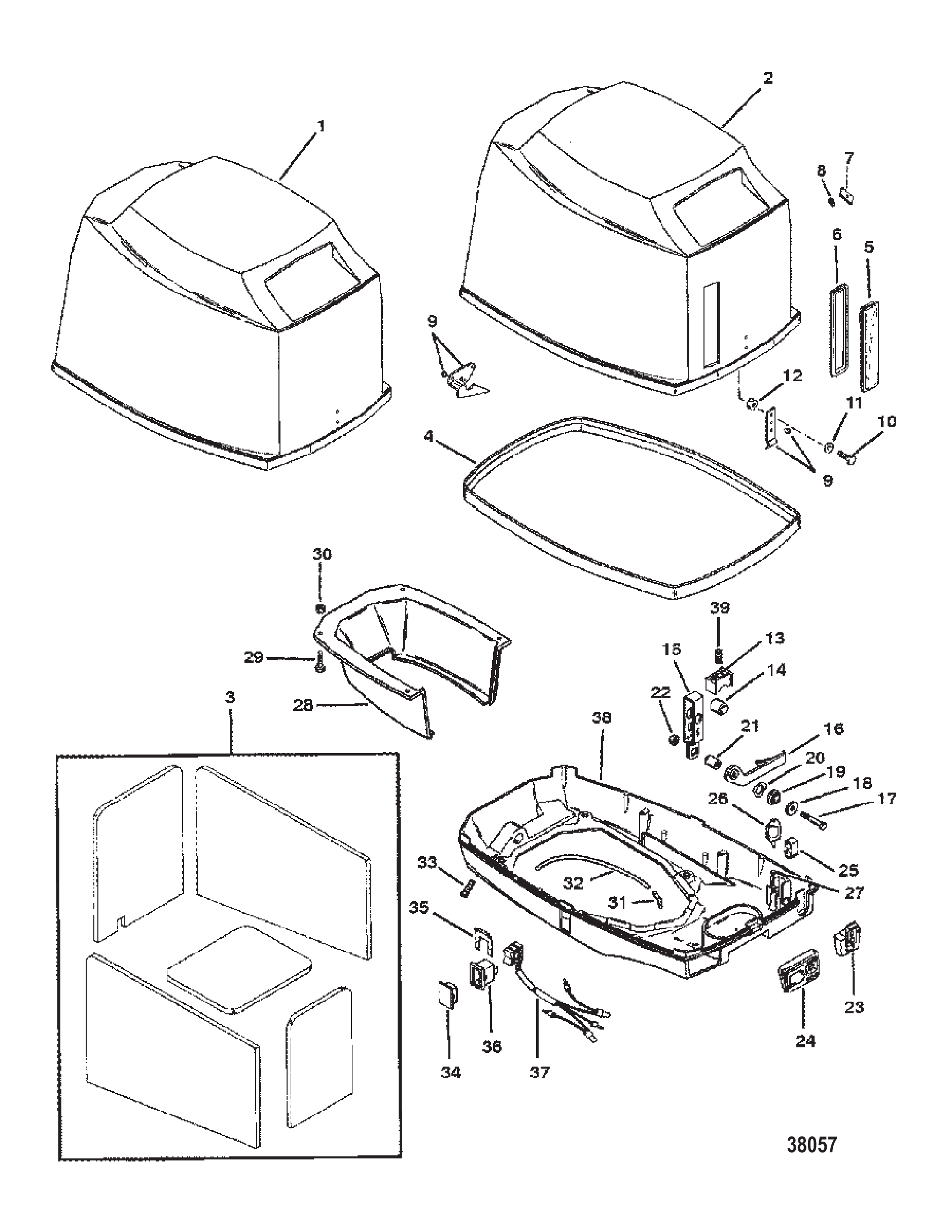 外罩 COWLING
