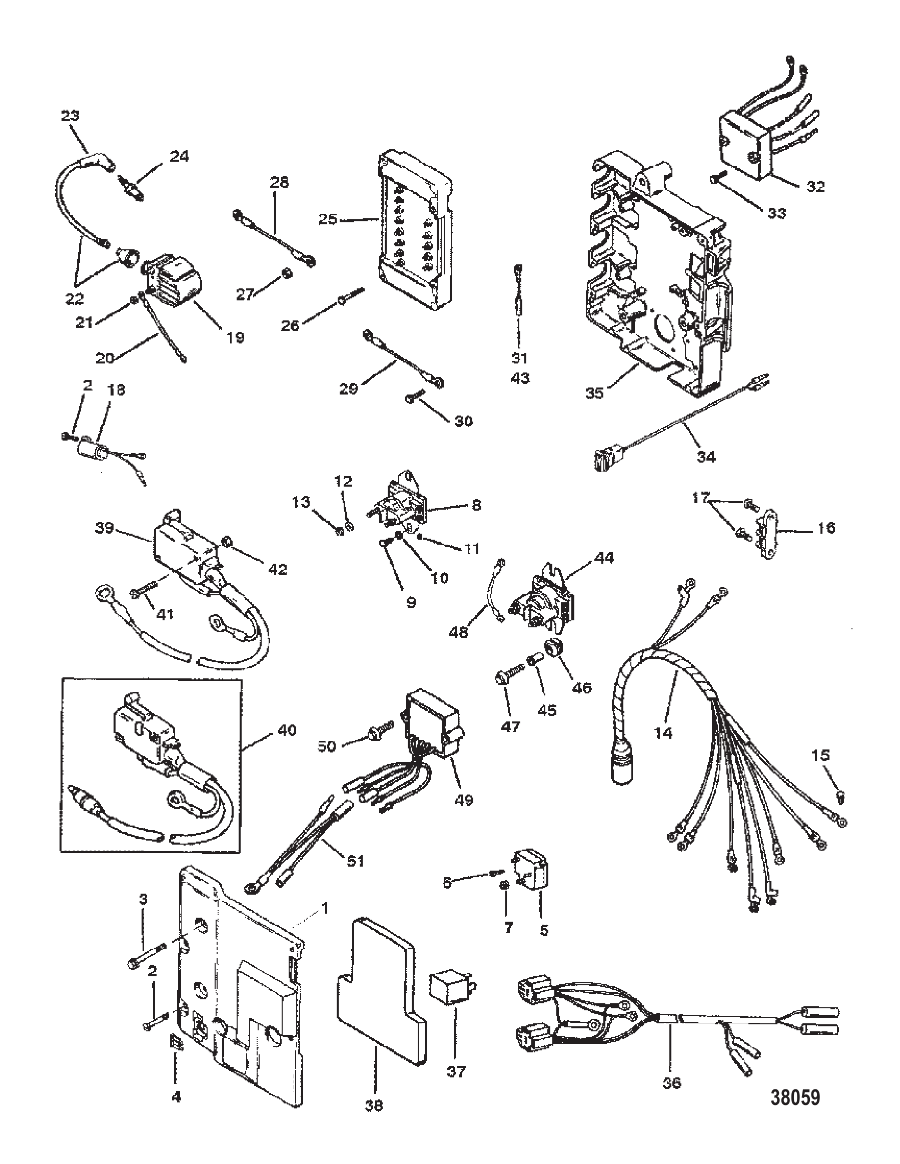 电气箱组件 ELECTRICAL BOX COMPONENTS