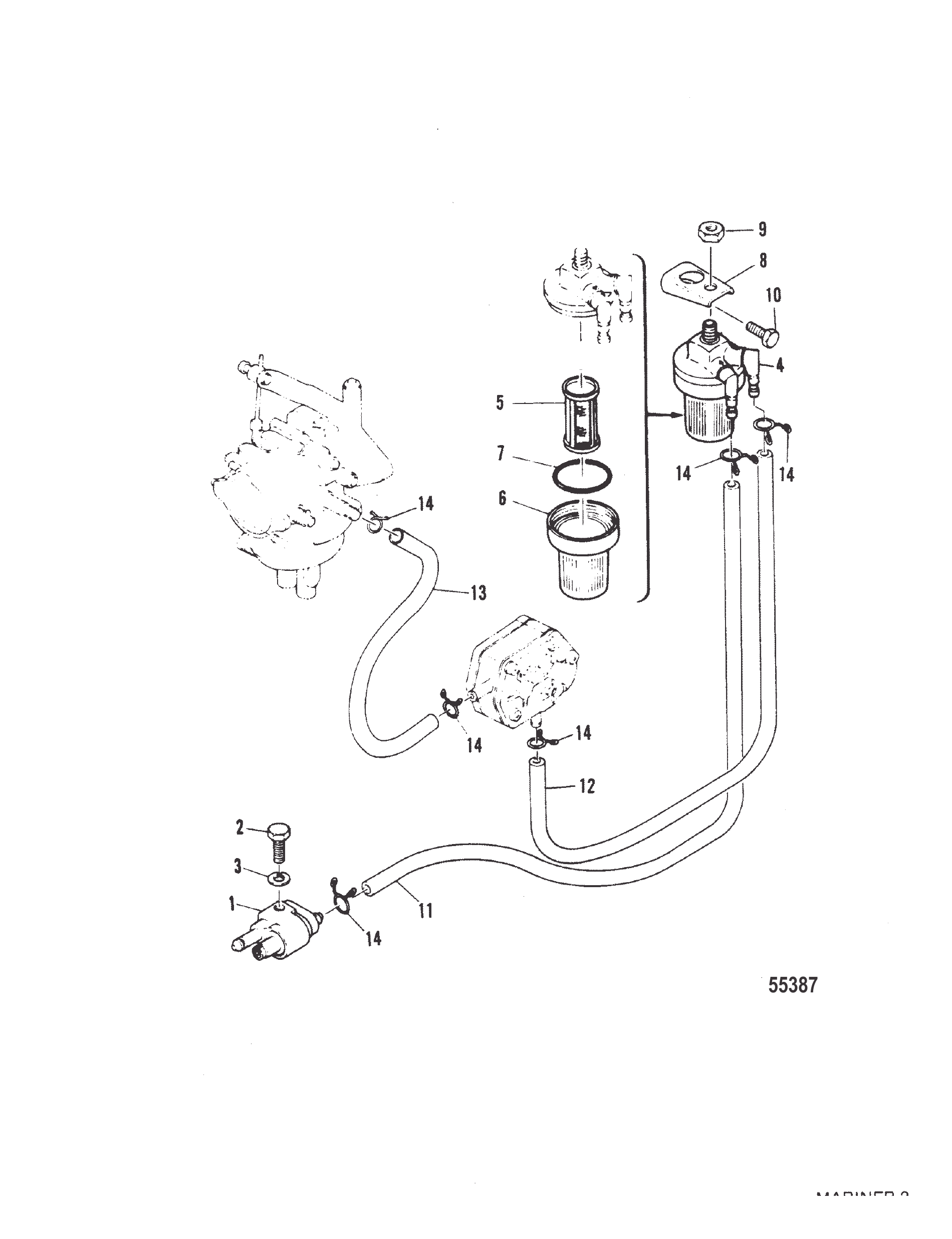 燃油管路和滤清器 FUEL LINES AND FILTER