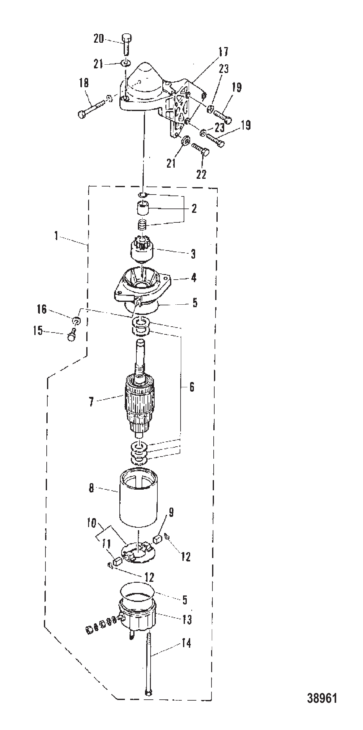 电动启动马达 ELECTRIC START MOTOR