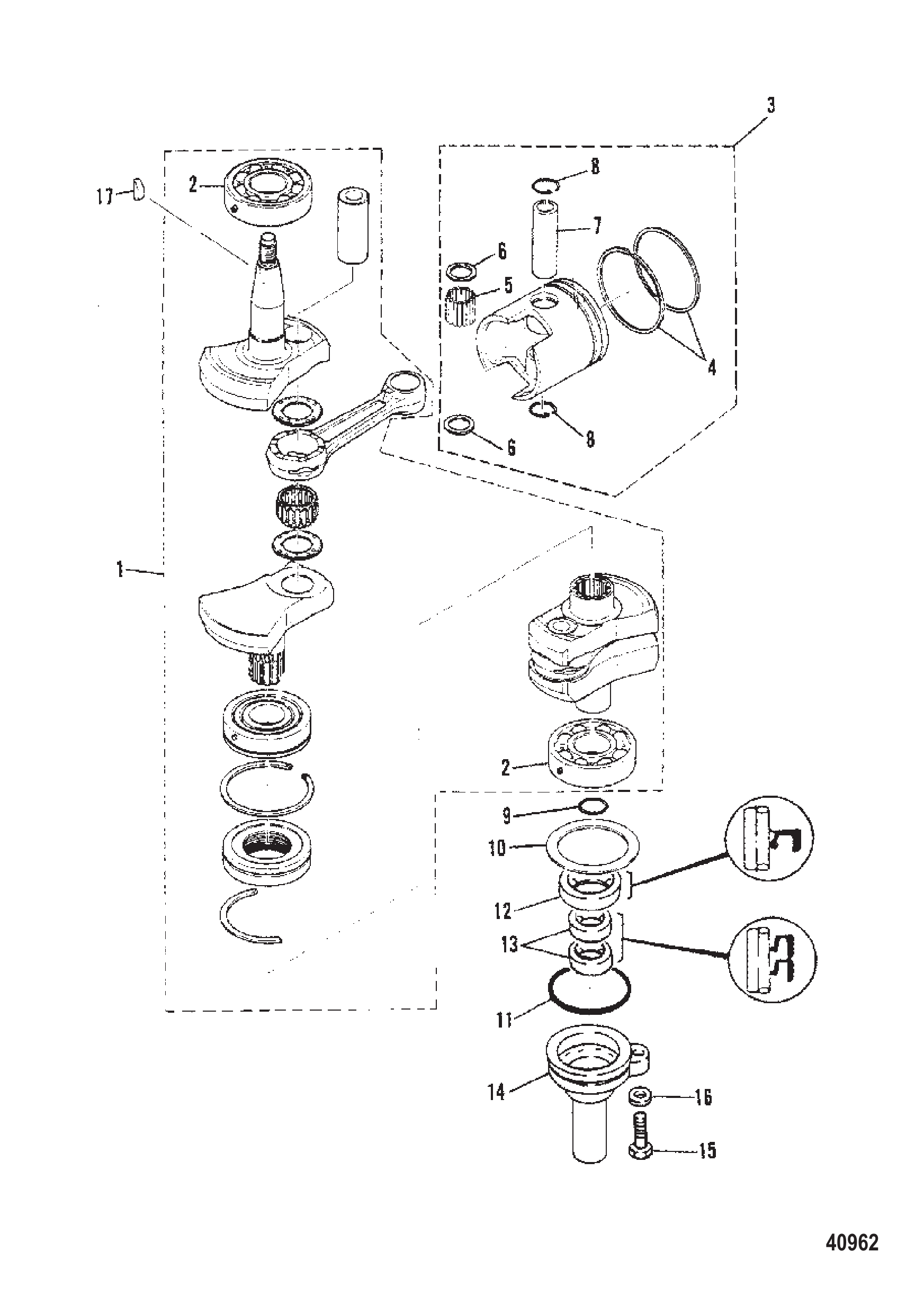 曲轴与活塞 CRANKSHAFT AND PISTON