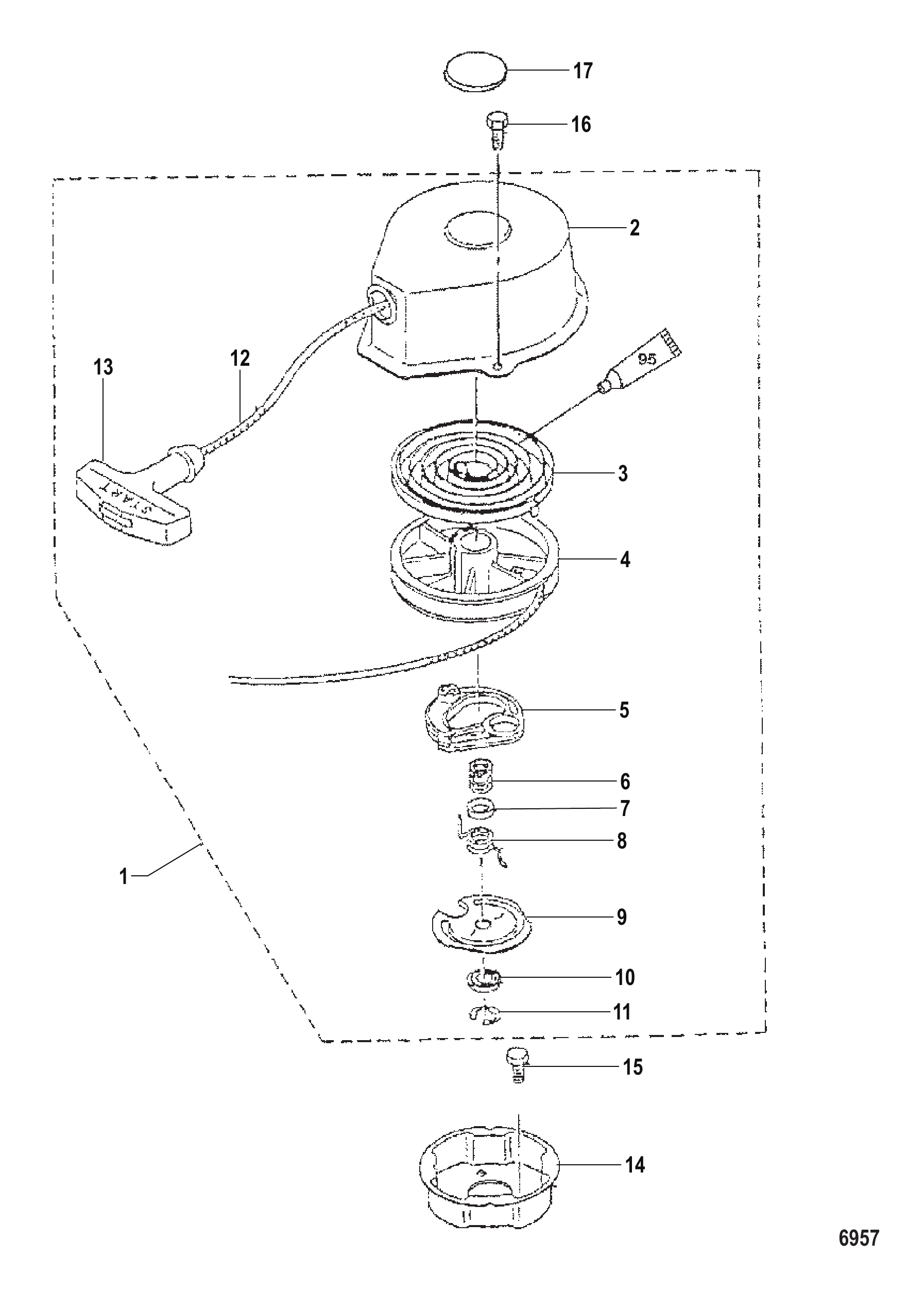 反冲启动器 RECOIL STARTER