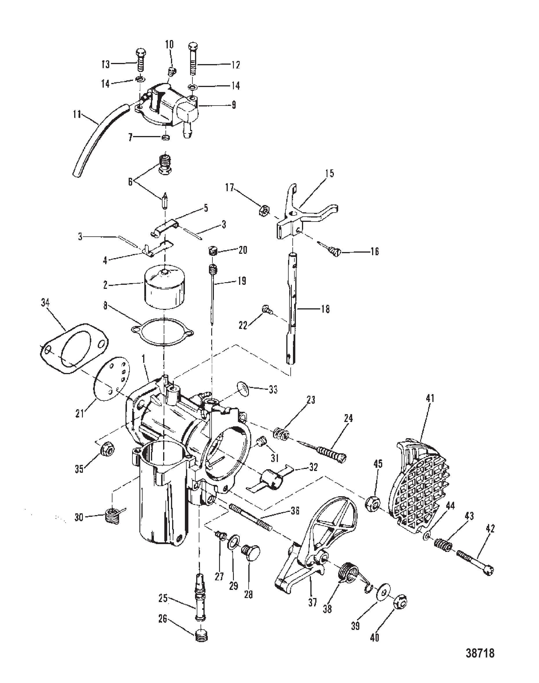 化油器总成 CARBURETOR ASSEMBLY