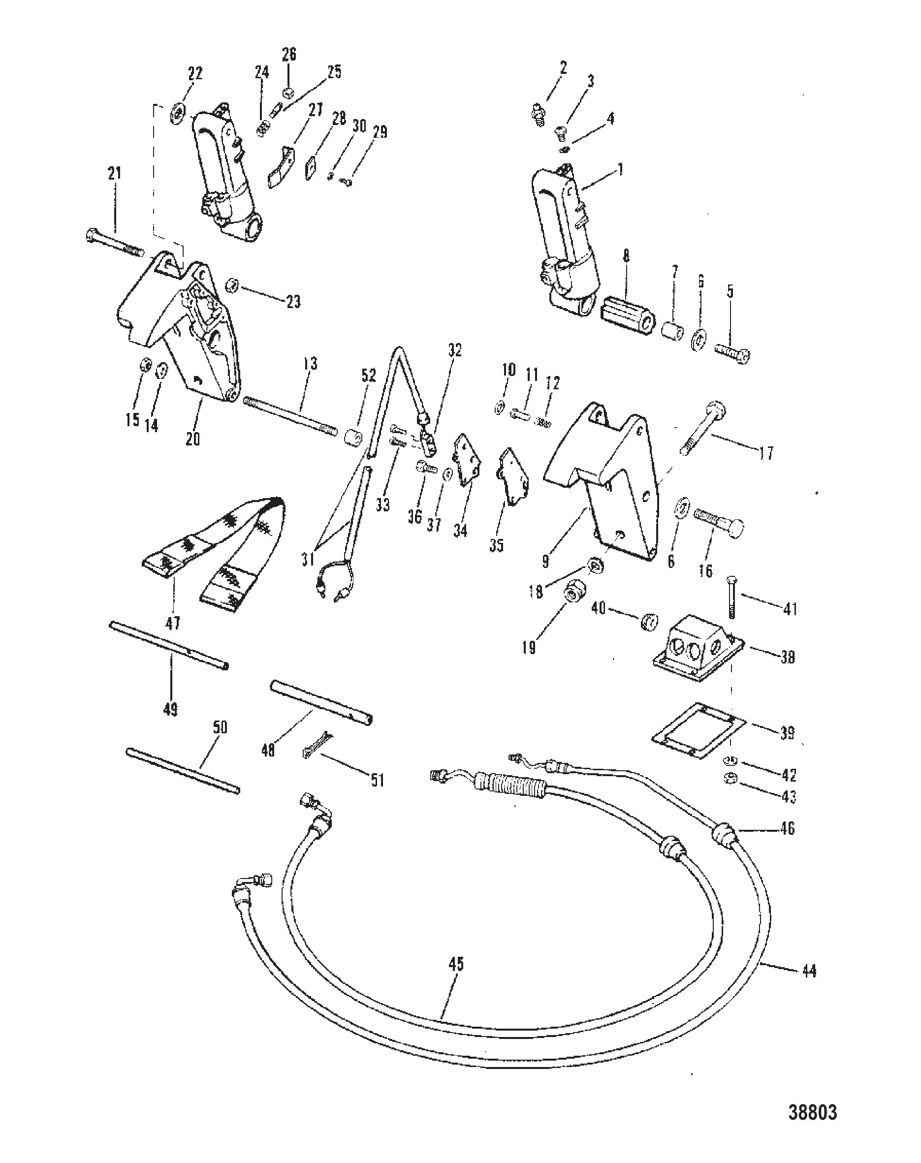 升降油缸及液压软管 TRIM CYLINDERS AND HYDRAULIC HOSES