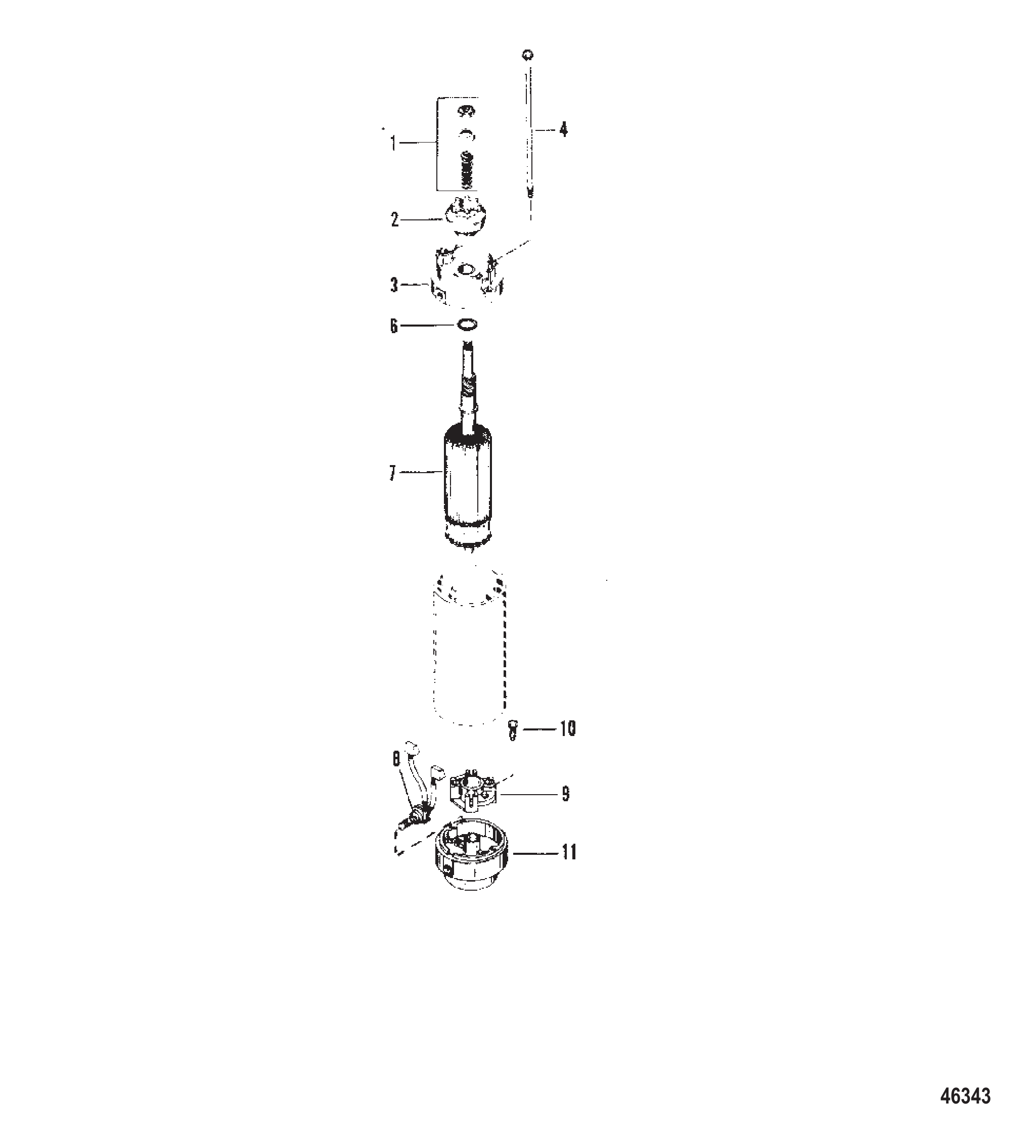 启动电机总成 STARTER MOTOR ASSEMBLY