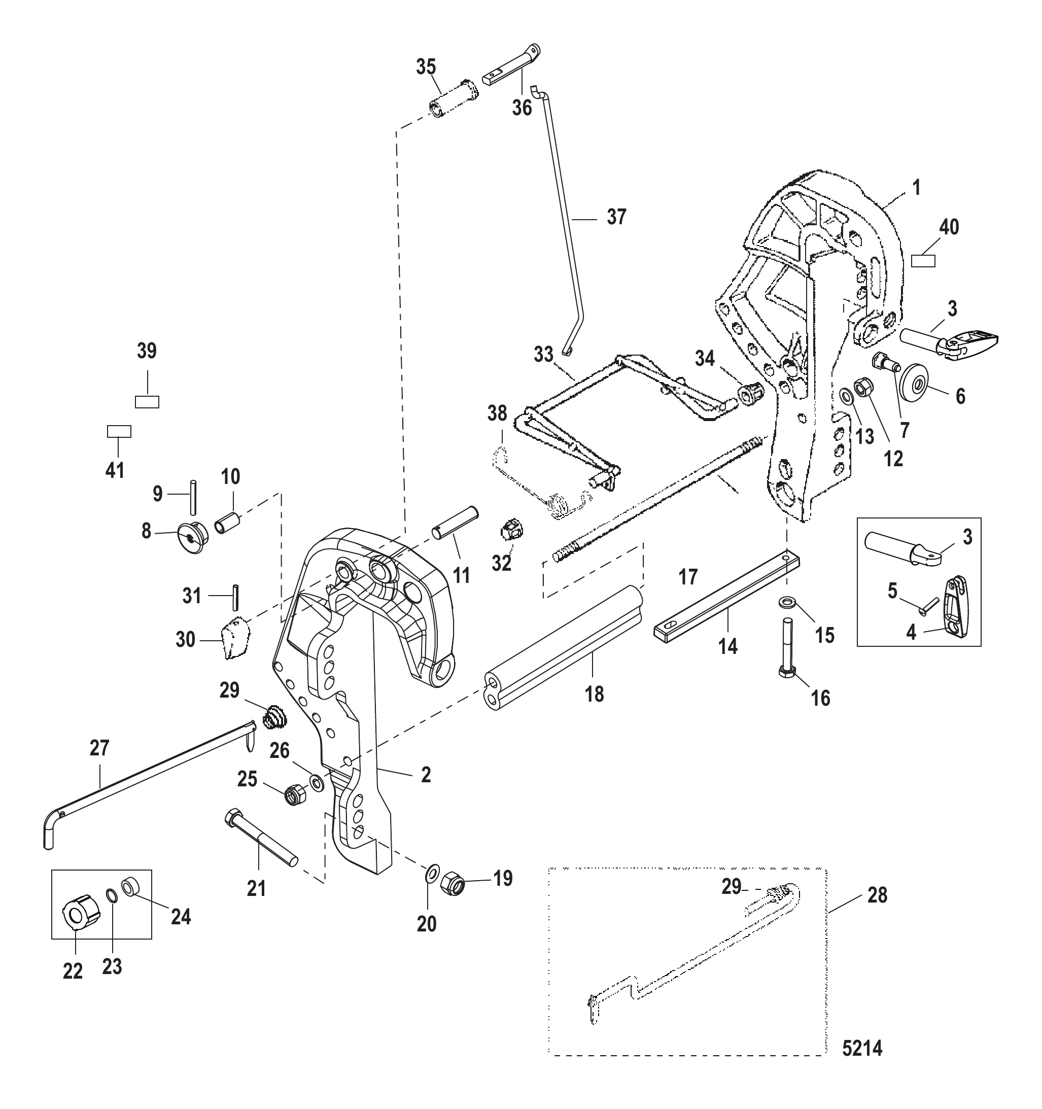 夹紧支架 Clamp Bracket