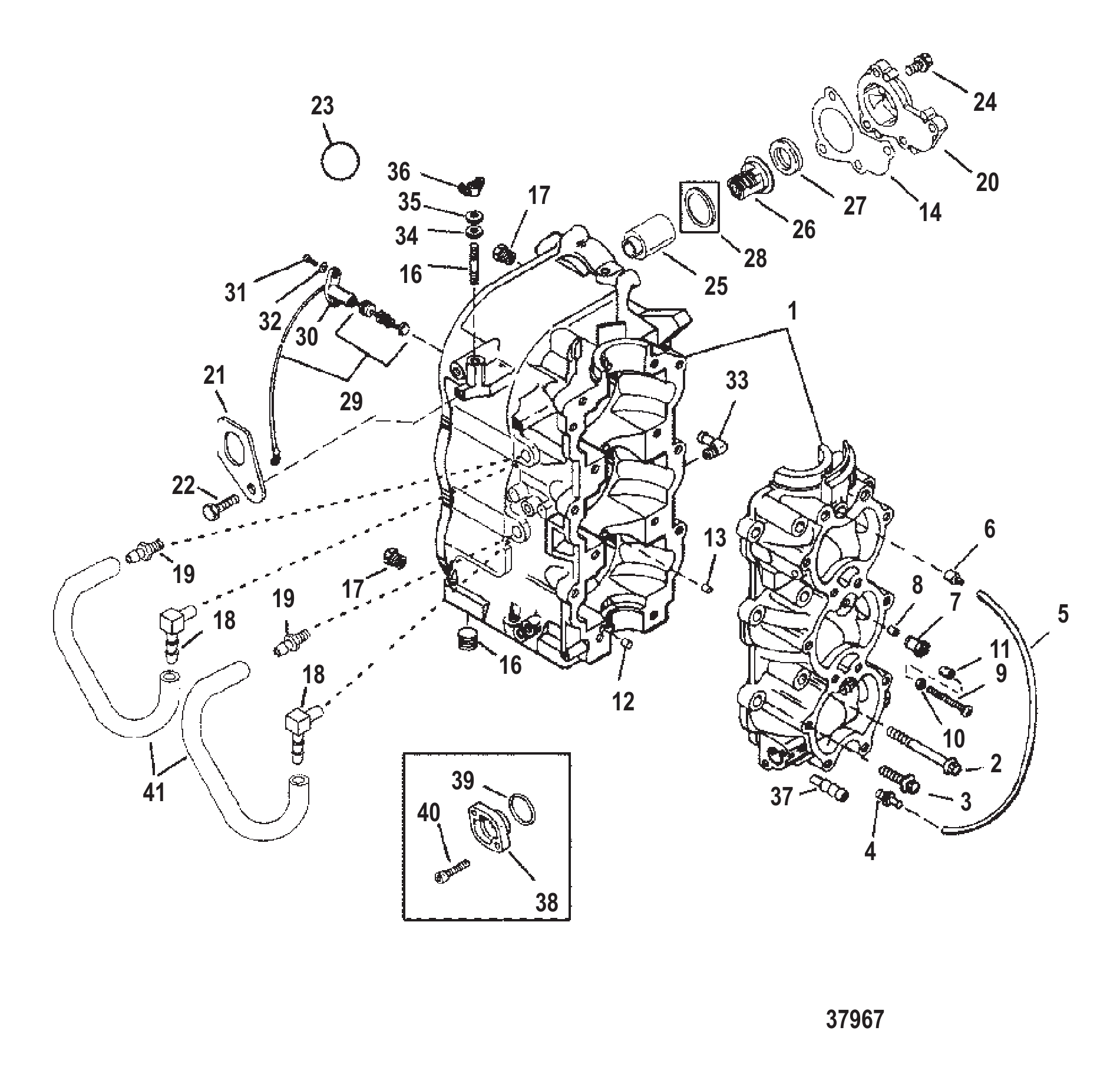 气缸体与曲轴箱 Cylinder Block and Crankcase