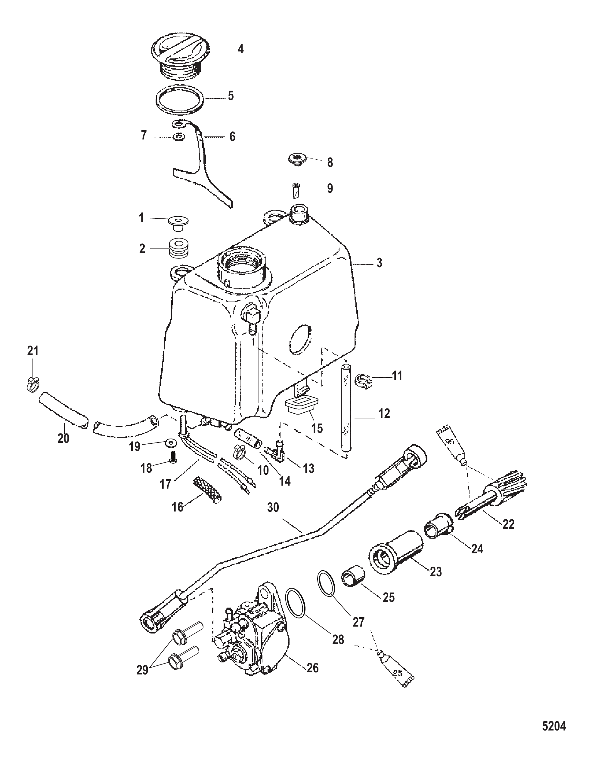机油喷射组件 Oil Injection Components