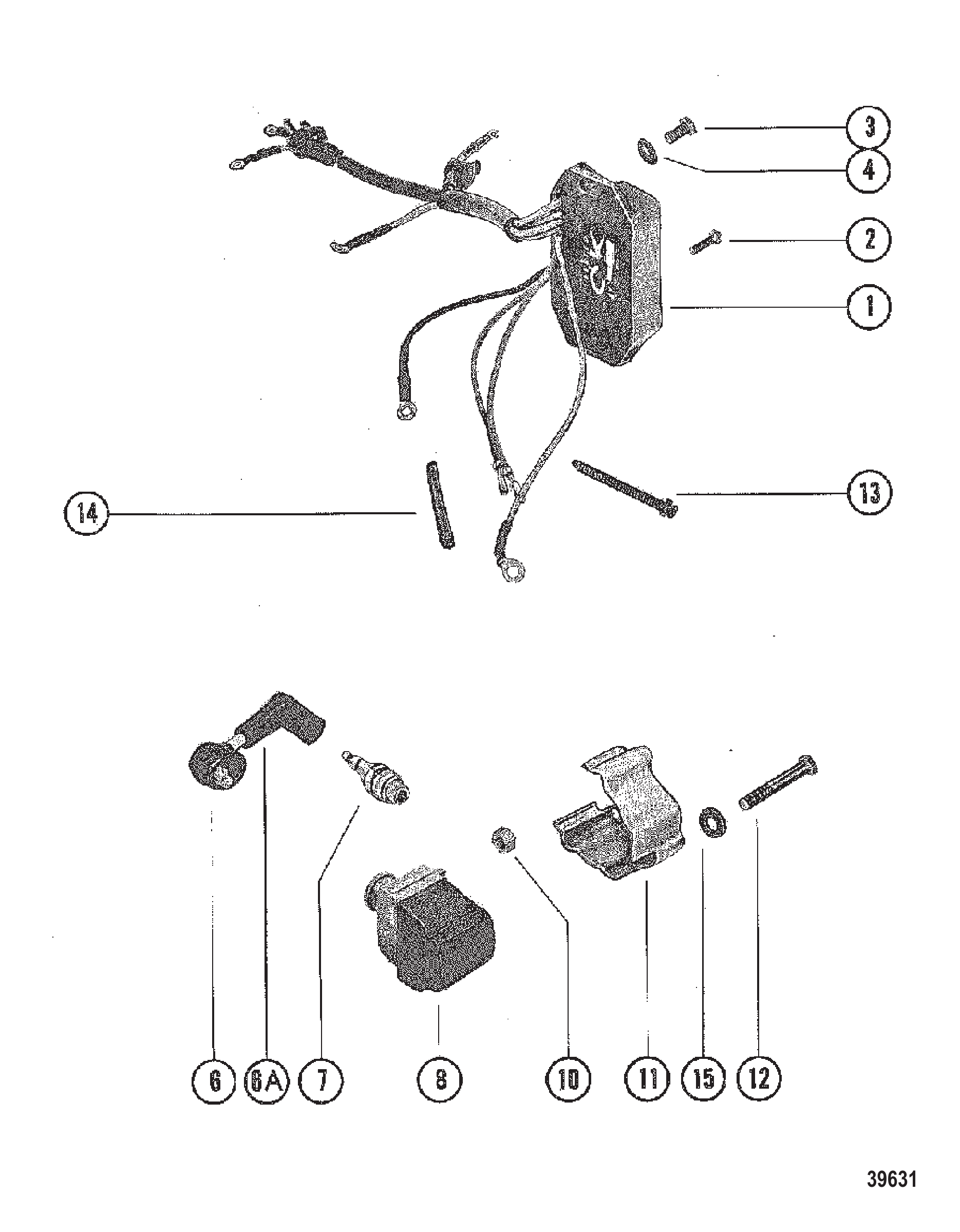 SWITCH BOX AND IGNITION COIL