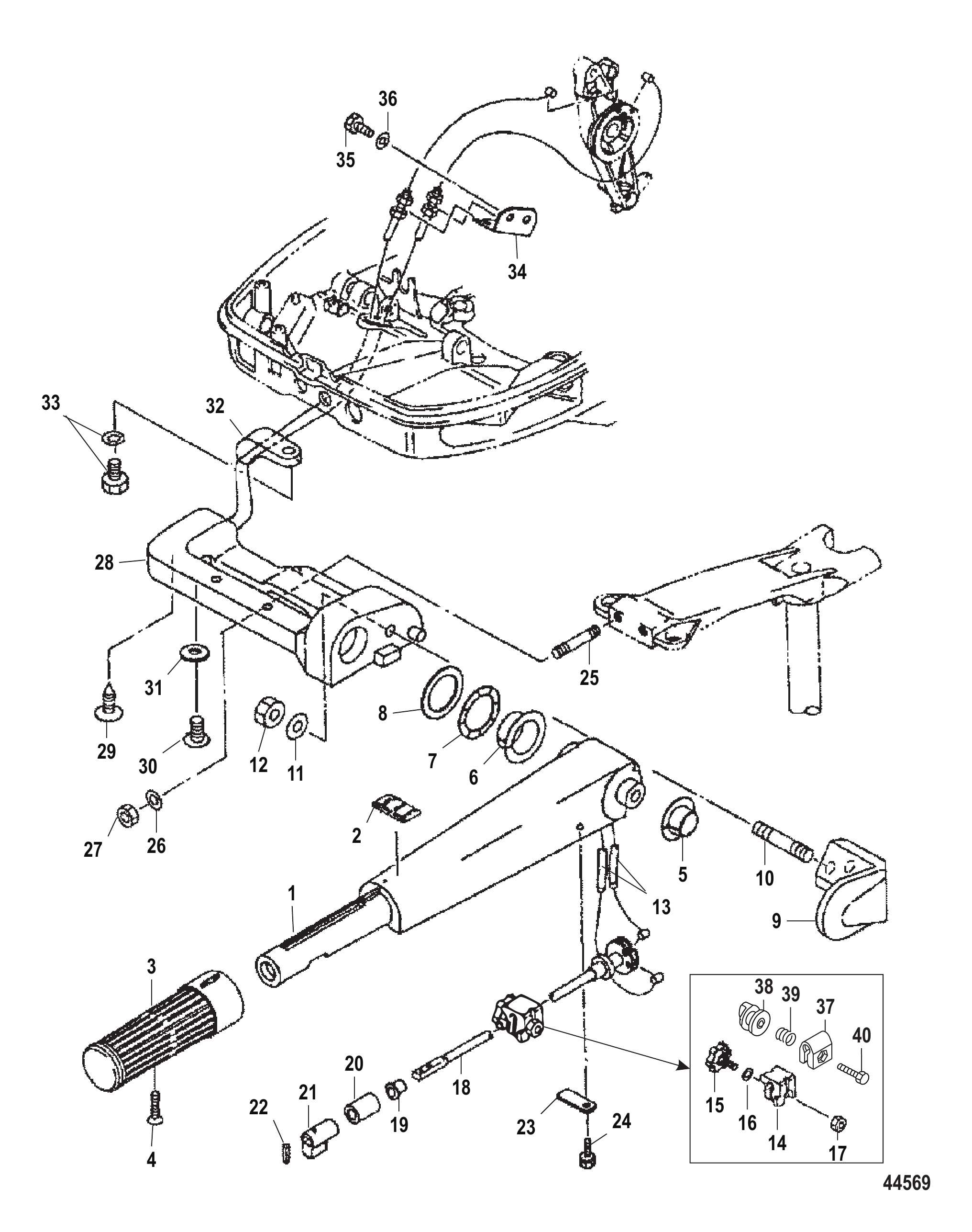 转向手柄 Steering Handle