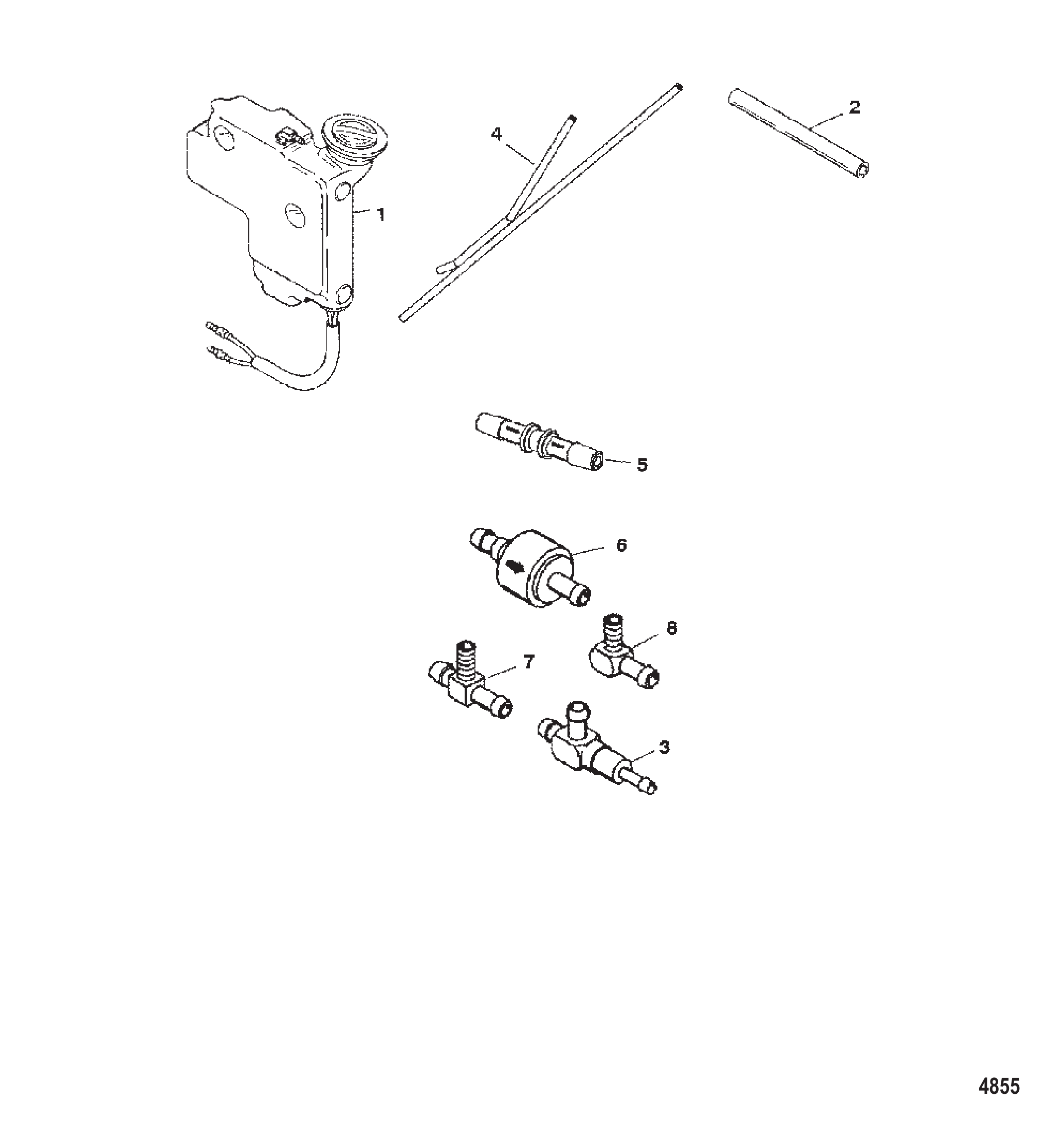 遥控油箱 Aramark发动机 Remote Oil Tank Aramark Engines