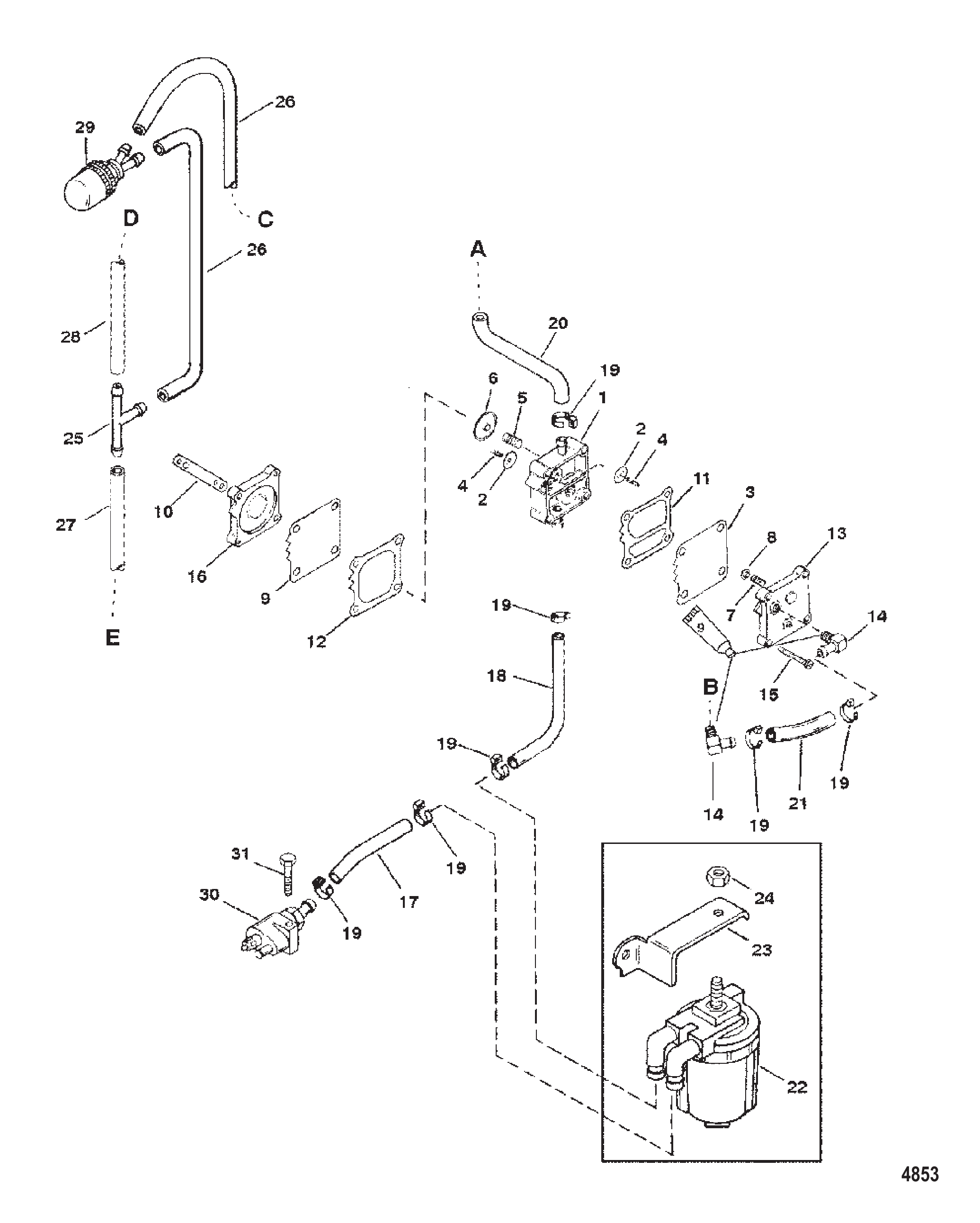 手动燃油泵 Fuel Pump Manual