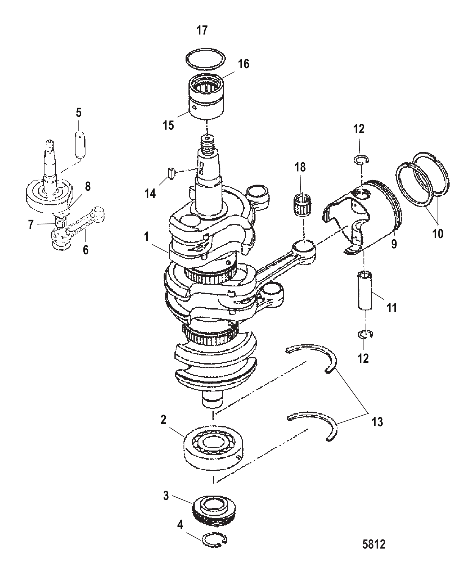 曲轴、活塞及连杆 Crankshaft, Piston and Connecting Rods