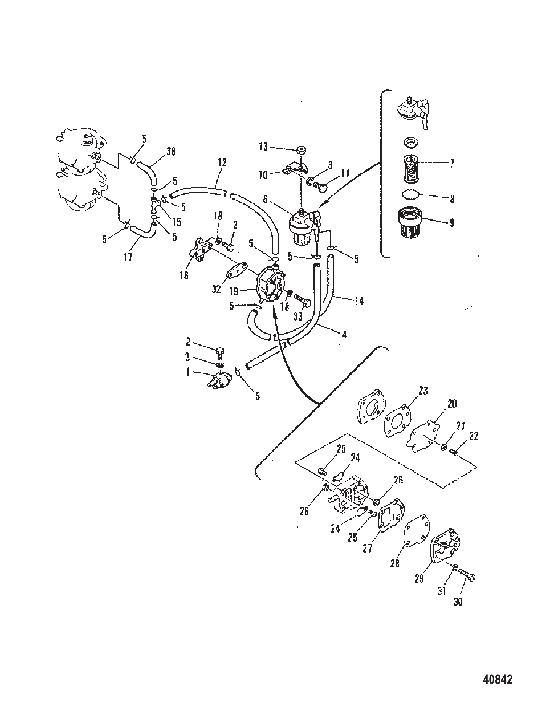 燃油泵、油管及滤清器 FUEL PUMP, LINES AND FILTER