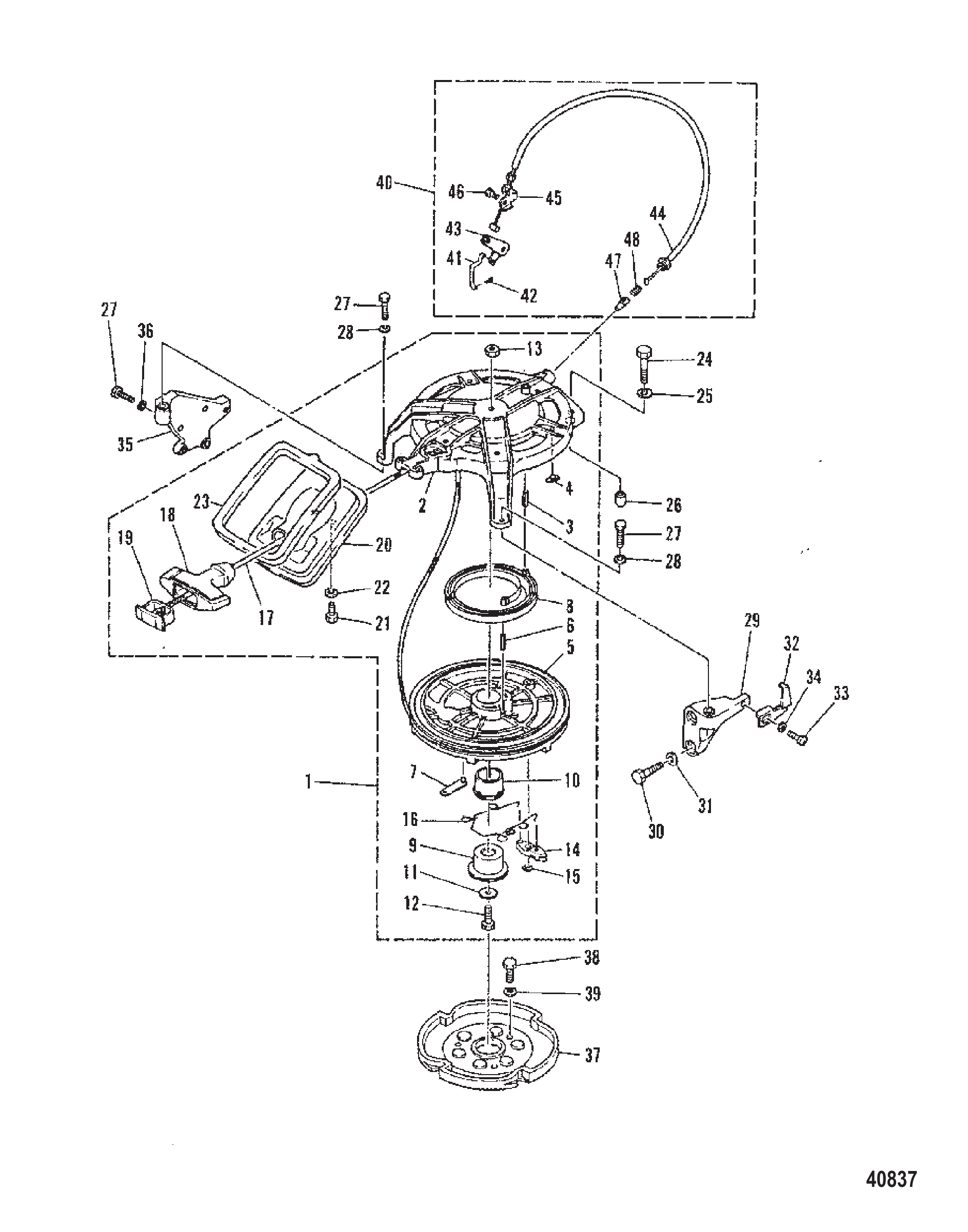反冲启动器 RECOIL STARTER