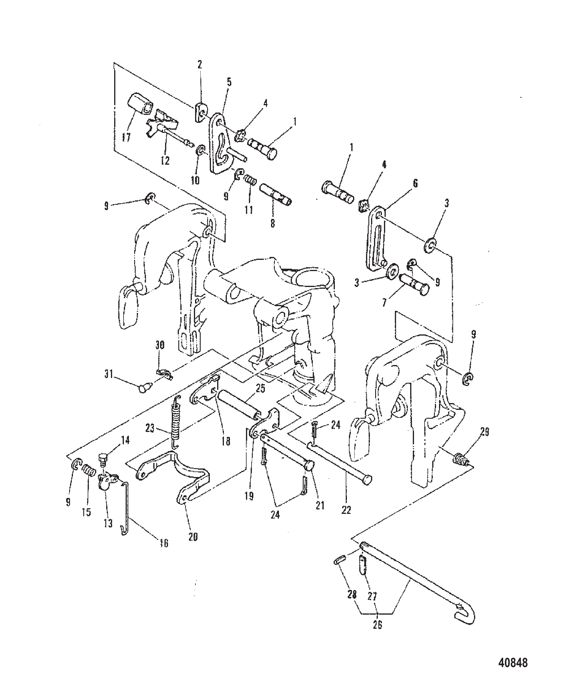 TILT LEVER/PIN