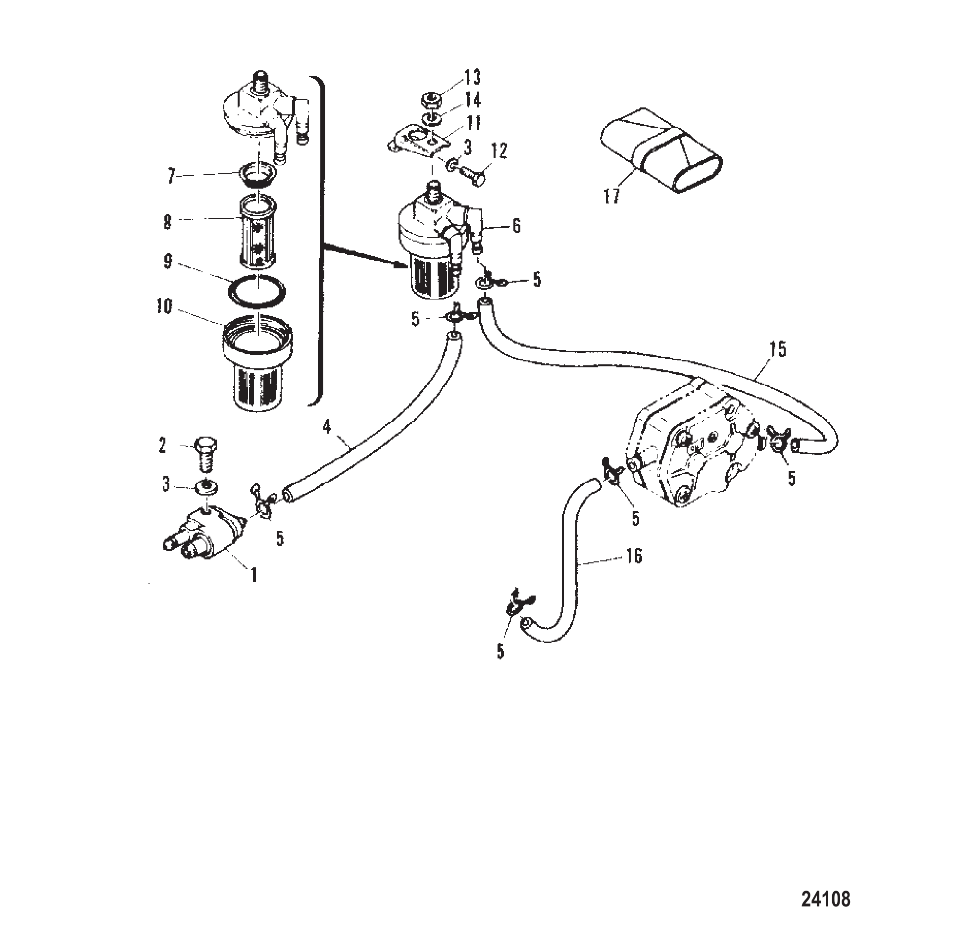 燃油管路和滤清器 FUEL LINES AND FILTER