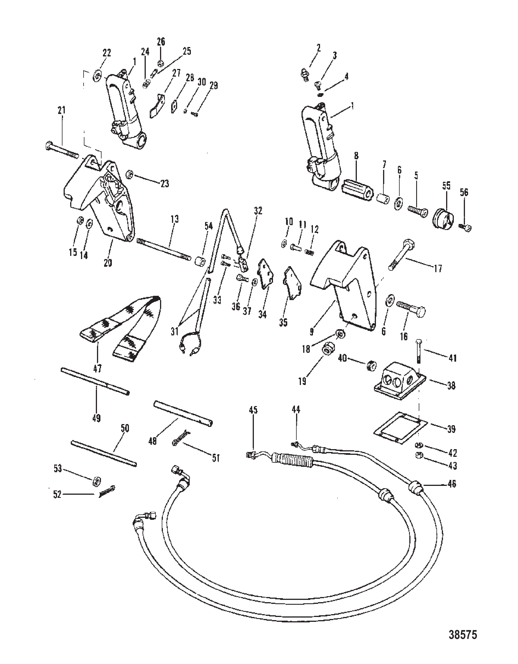 升降油缸及液压软管 TRIM CYLINDERS AND HYDRAULIC HOSES