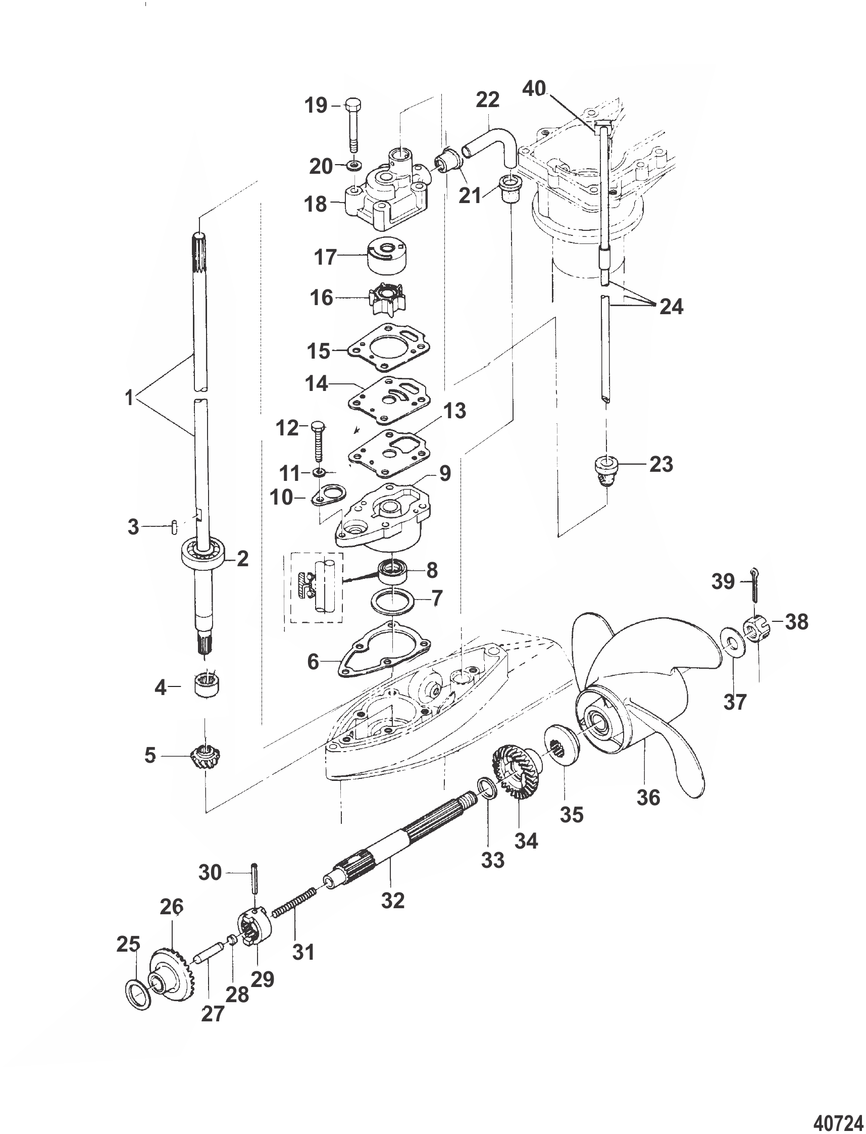 齿轮箱组件 Gear Housing Components