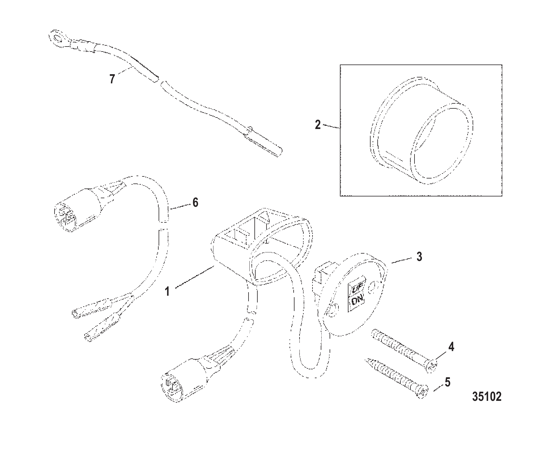 升降开关套件 Trim Switch Kit