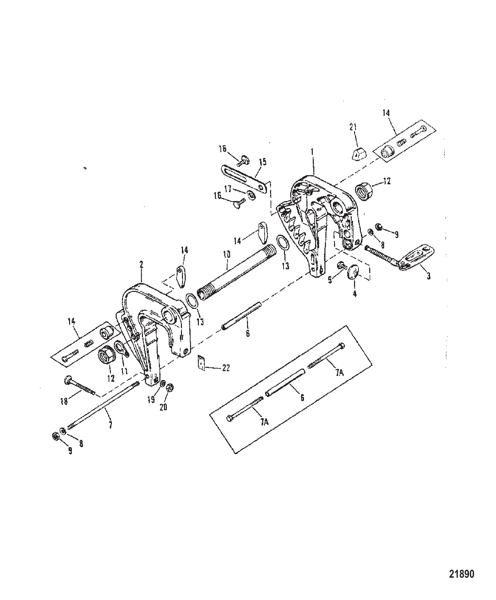 夹紧支架 Clamp Bracket