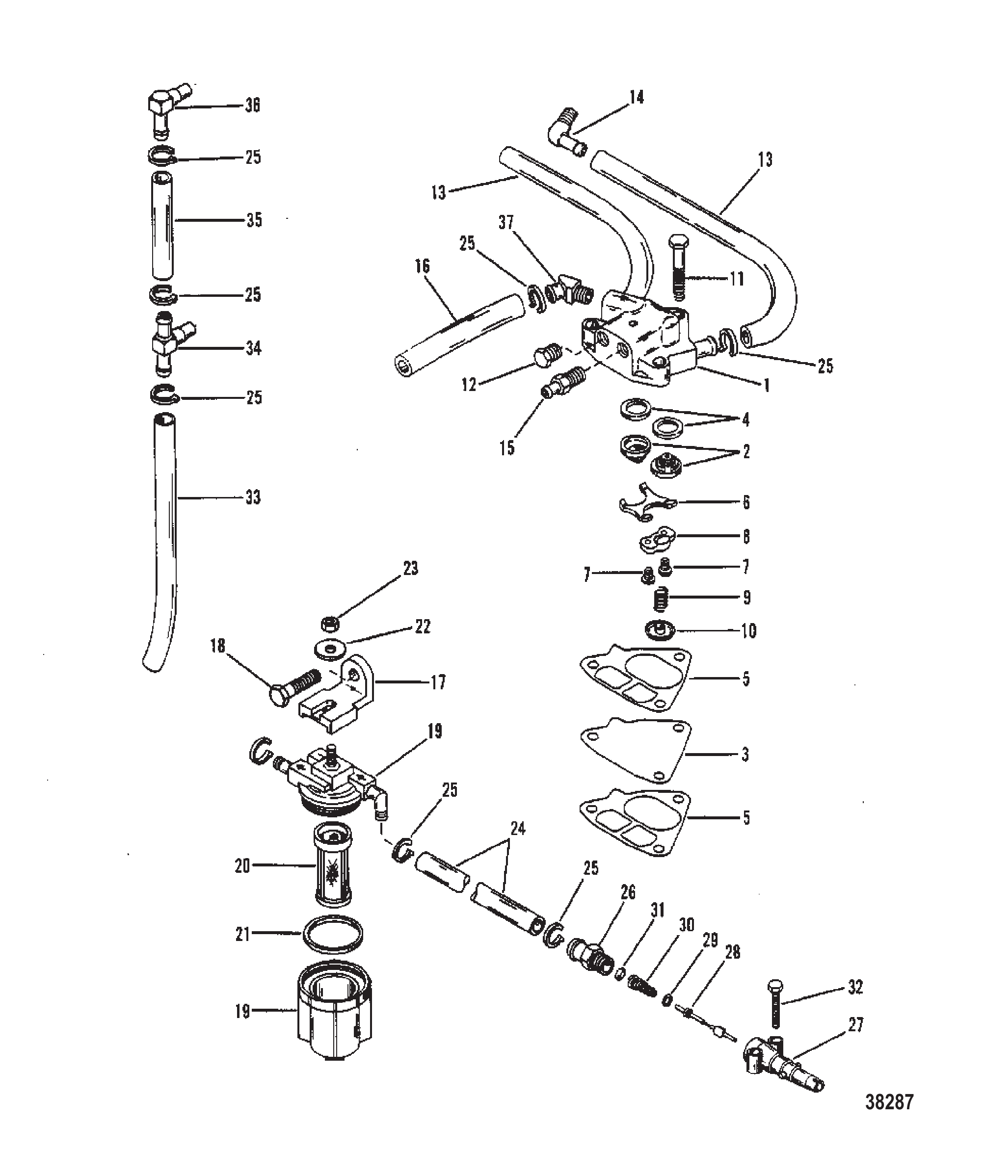 燃油泵、燃油滤清器与燃油管路 FUEL PUMP, FUEL FILTER AND FUEL LINES