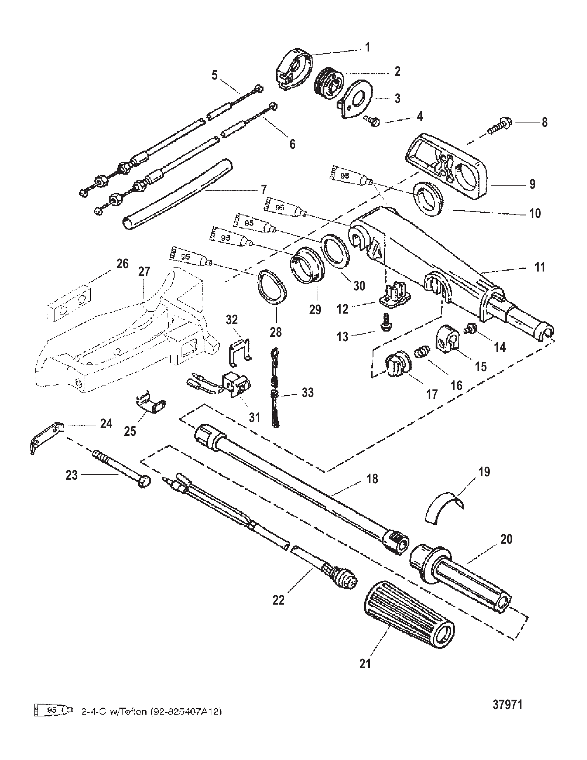 舵柄 TILLER HANDLE