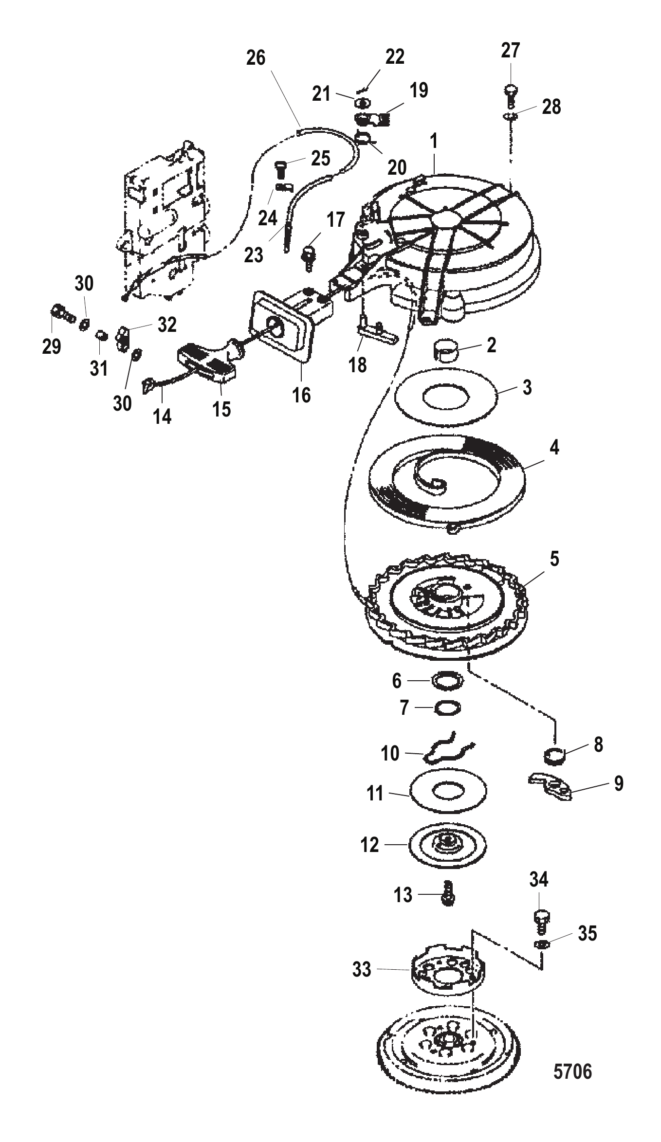 反冲启动器 Recoil Starter