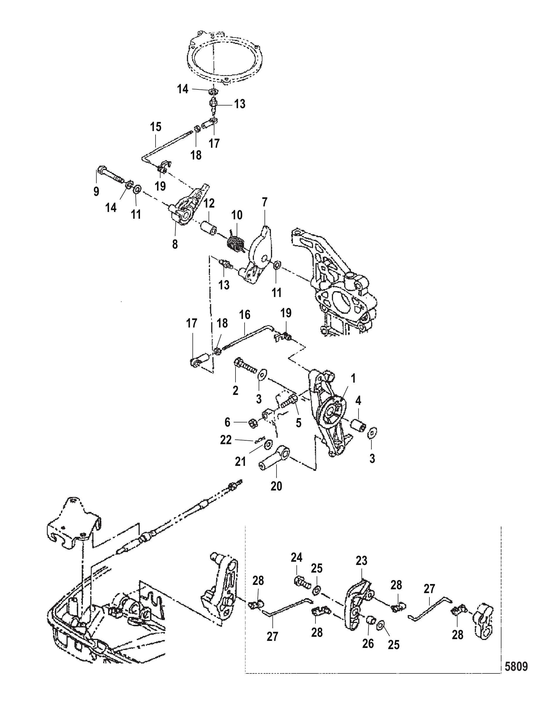 节气门联动装置 Throttle Linkage