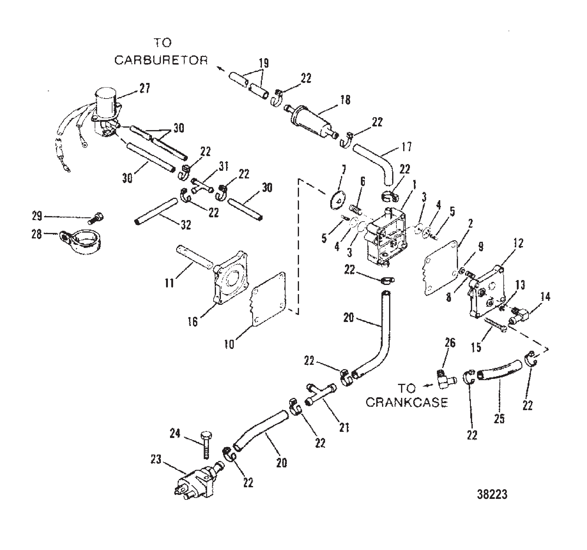 燃油泵(白色或红色) FUEL PUMP (WHITE OR RED)
