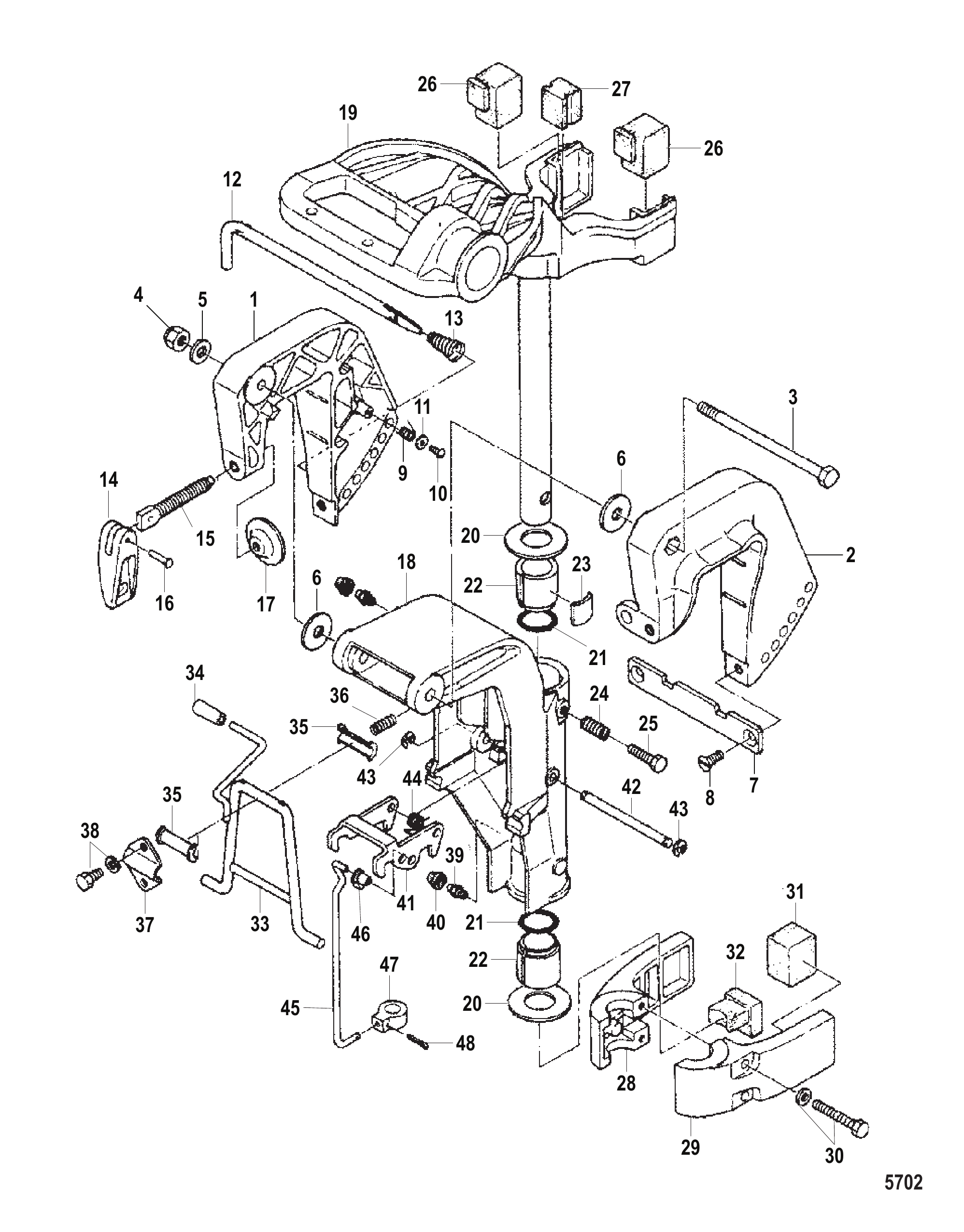 Clamp and Swivel Brackets