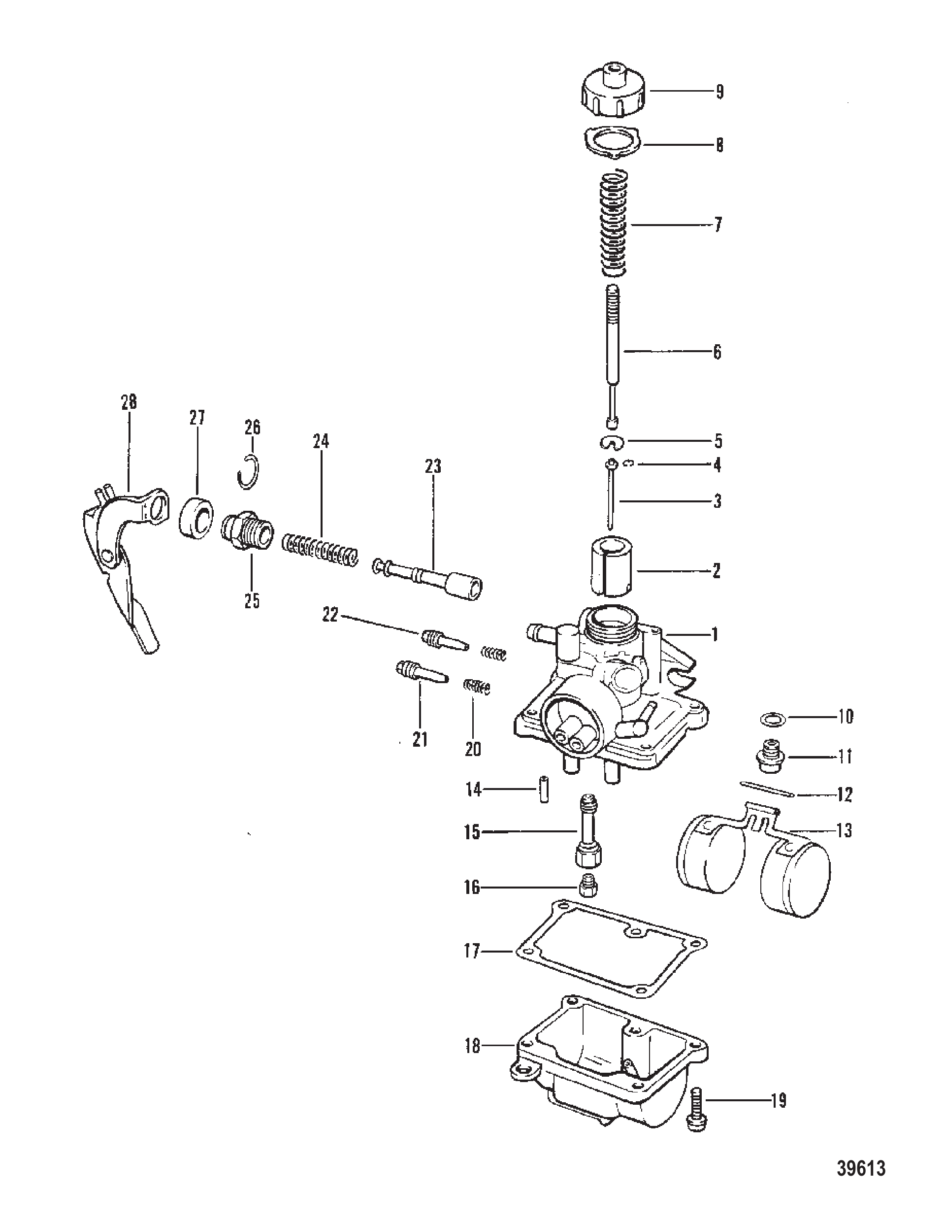 化油器总成 Carburetor Assembly