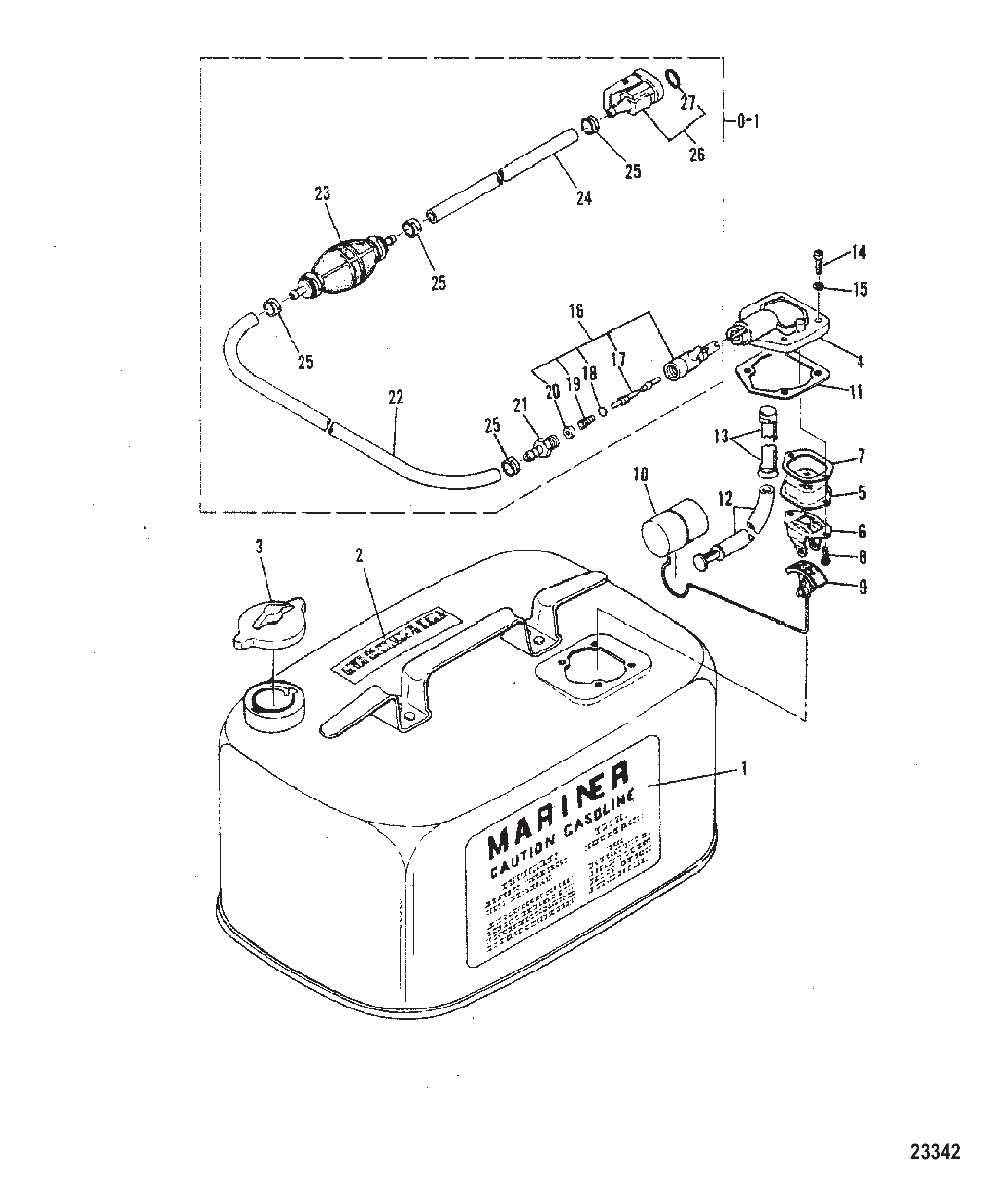 FUEL TANK (S-675-00451/L-675-32876 &amp; UP)