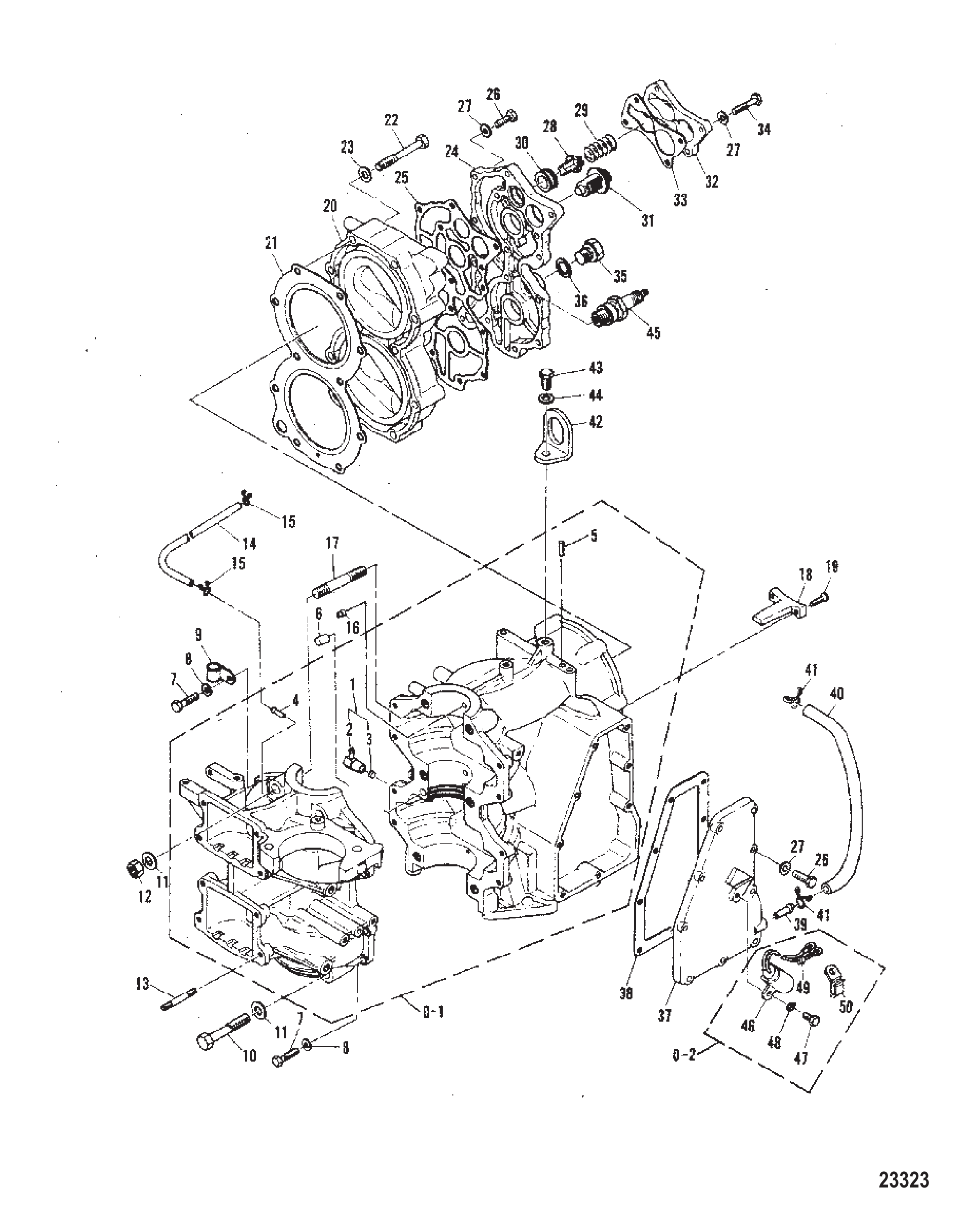 曲轴箱和气缸盖 CRANKCASE AND CYLINDER HEAD
