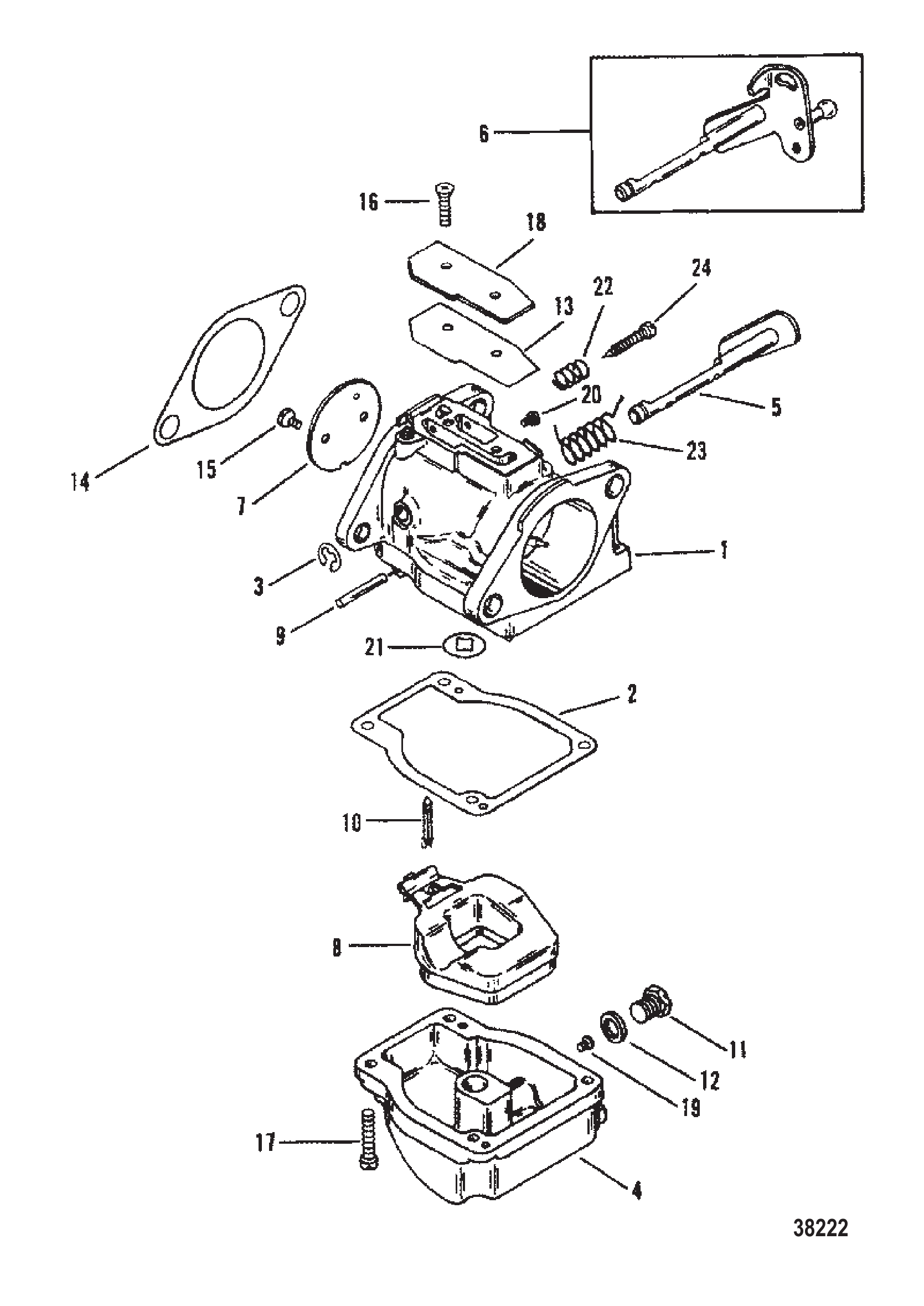 化油器(WME-22/22B/23/24/35) CARBURETOR (WME-22/22B/23/24/35)