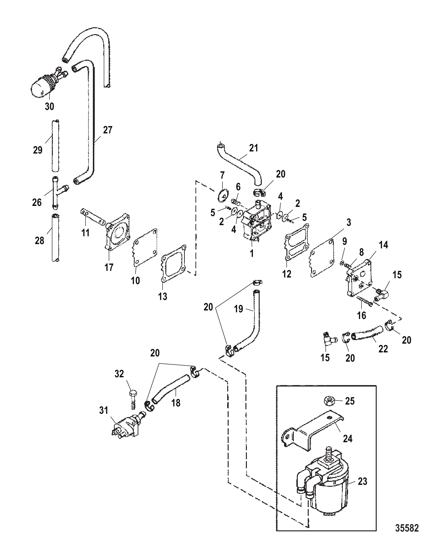 手动燃油泵 Fuel Pump Manual