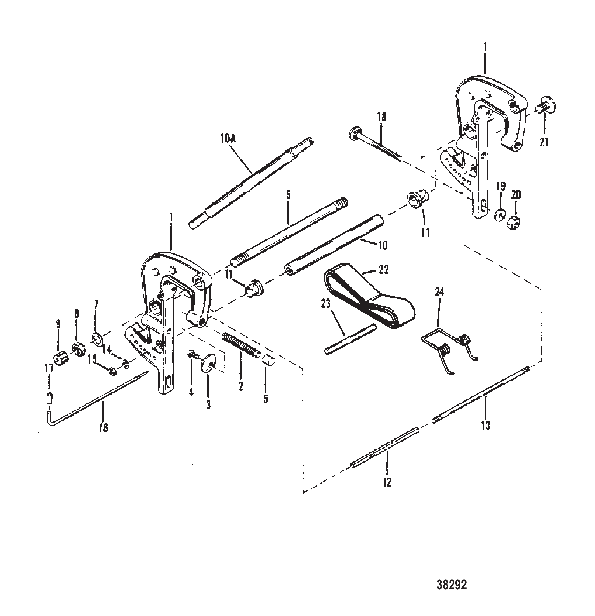 夹具支架总成 CLAMP BRACKET ASSEMBLY